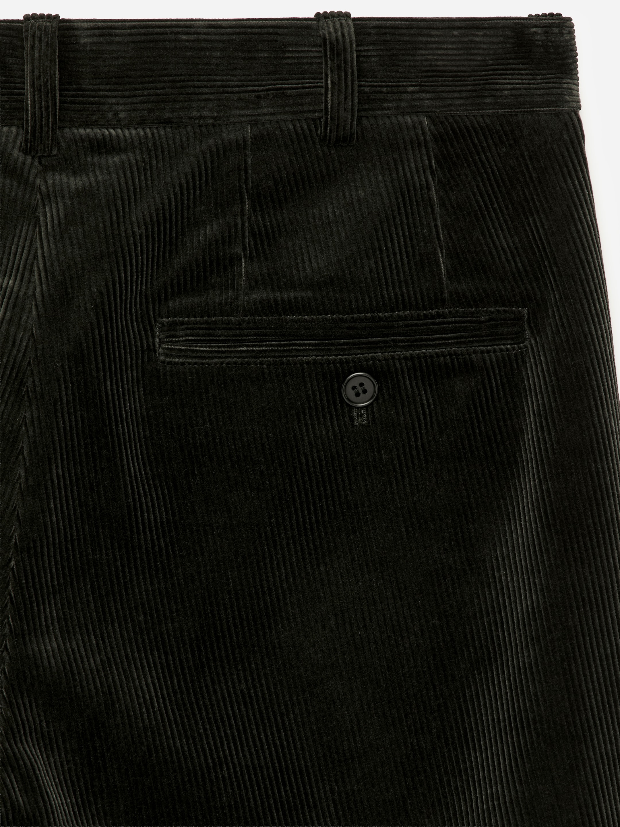 Pantalones de pana relaxed fit - Verde oscuro - Corte relajado - Men - StillMedia/DescriptiveDetail - 2