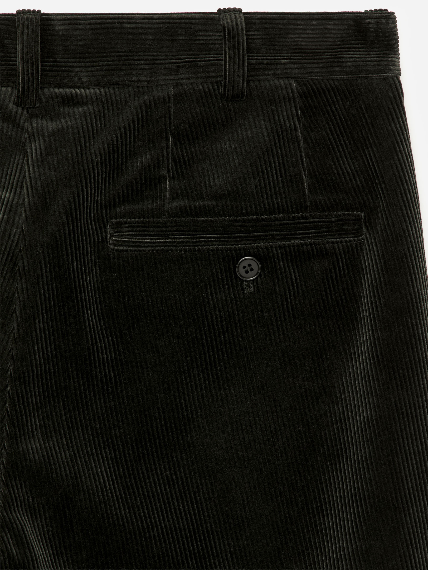 Relaxed Corduroy Trousers - Dark Green - Relaxed fit - Men - StillMedia/DescriptiveDetail - 2