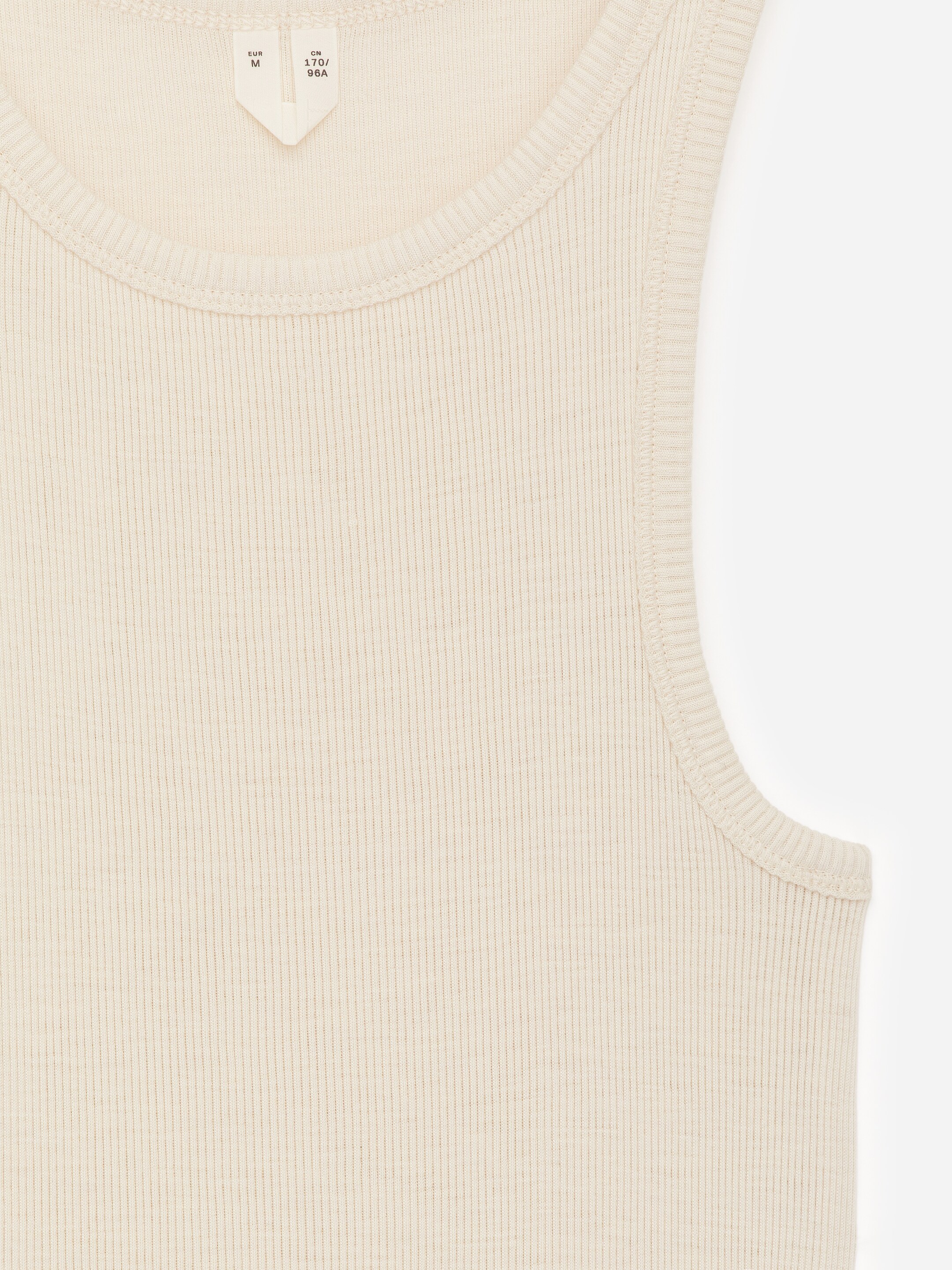 Visualizza immagine più grande: Canotta in lana e seta - Bianco sporco - DONNA | H&M IT 6