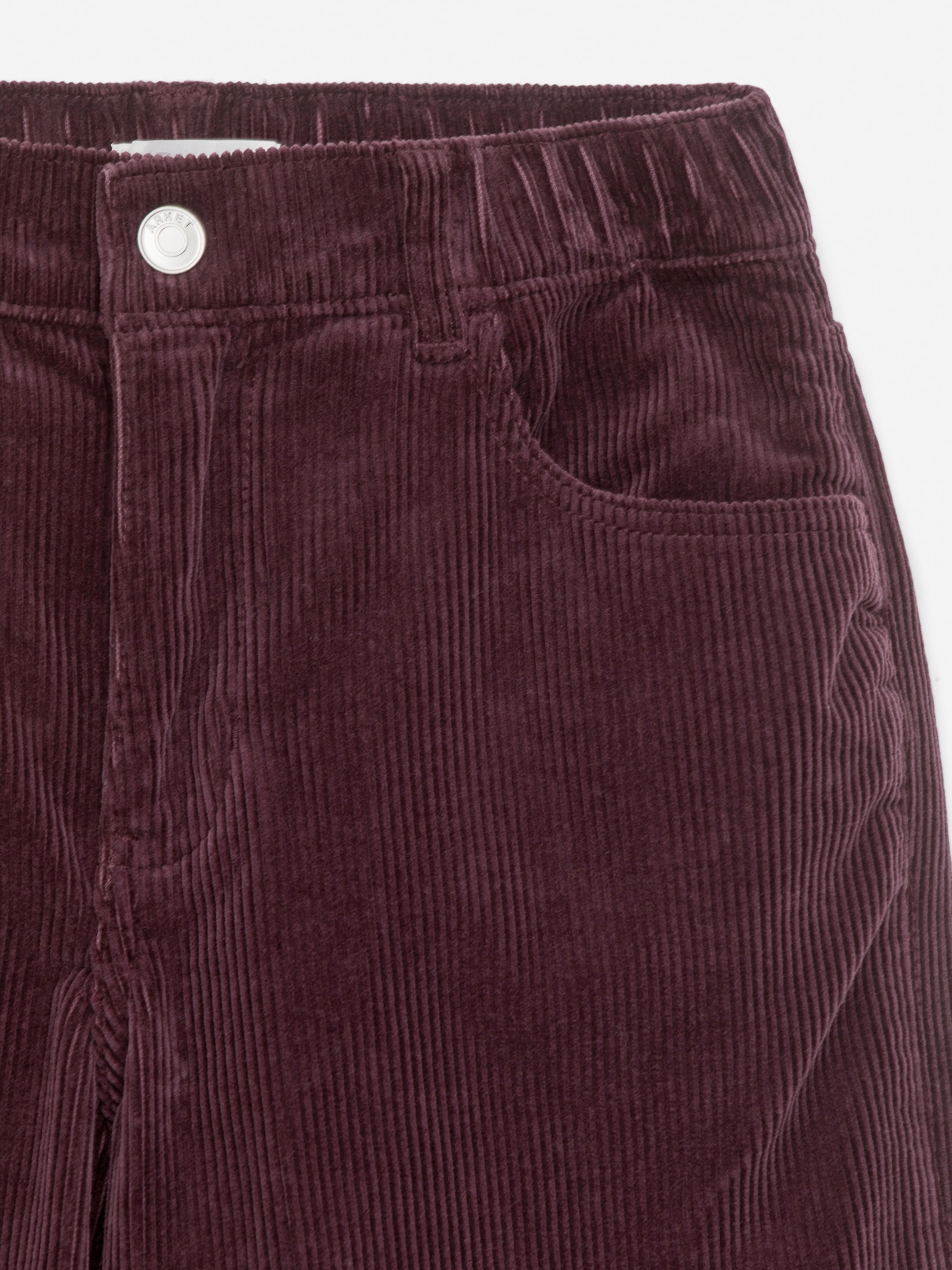 Vida manchesterbyxor - Vinröd - Loose fit - Children - StillMedia/DescriptiveDetail - 1