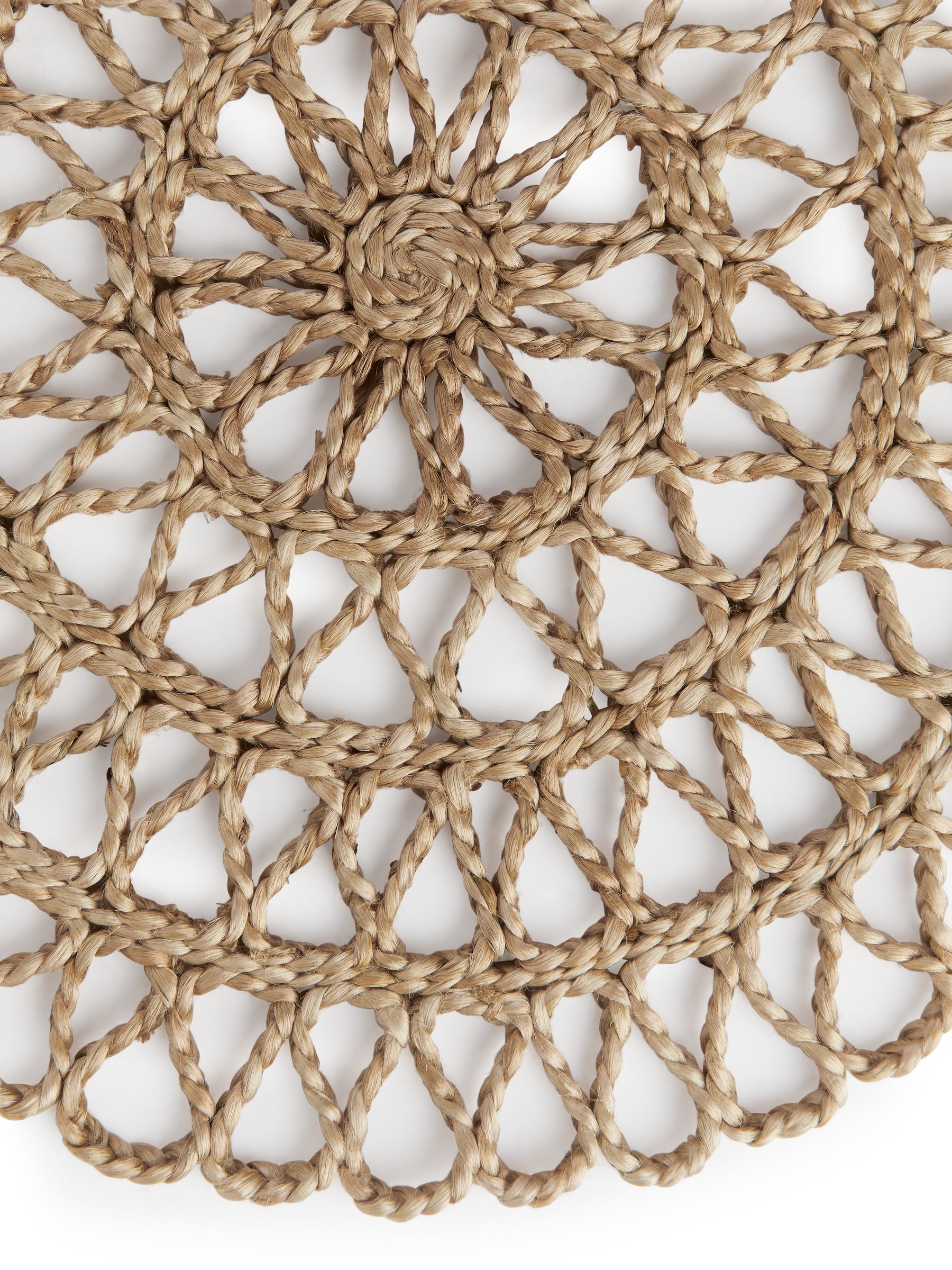 Jute-Platzdeckchen, 38 cm - Beige - Haushaltswaren - StillMedia/DescriptiveDetail - 2