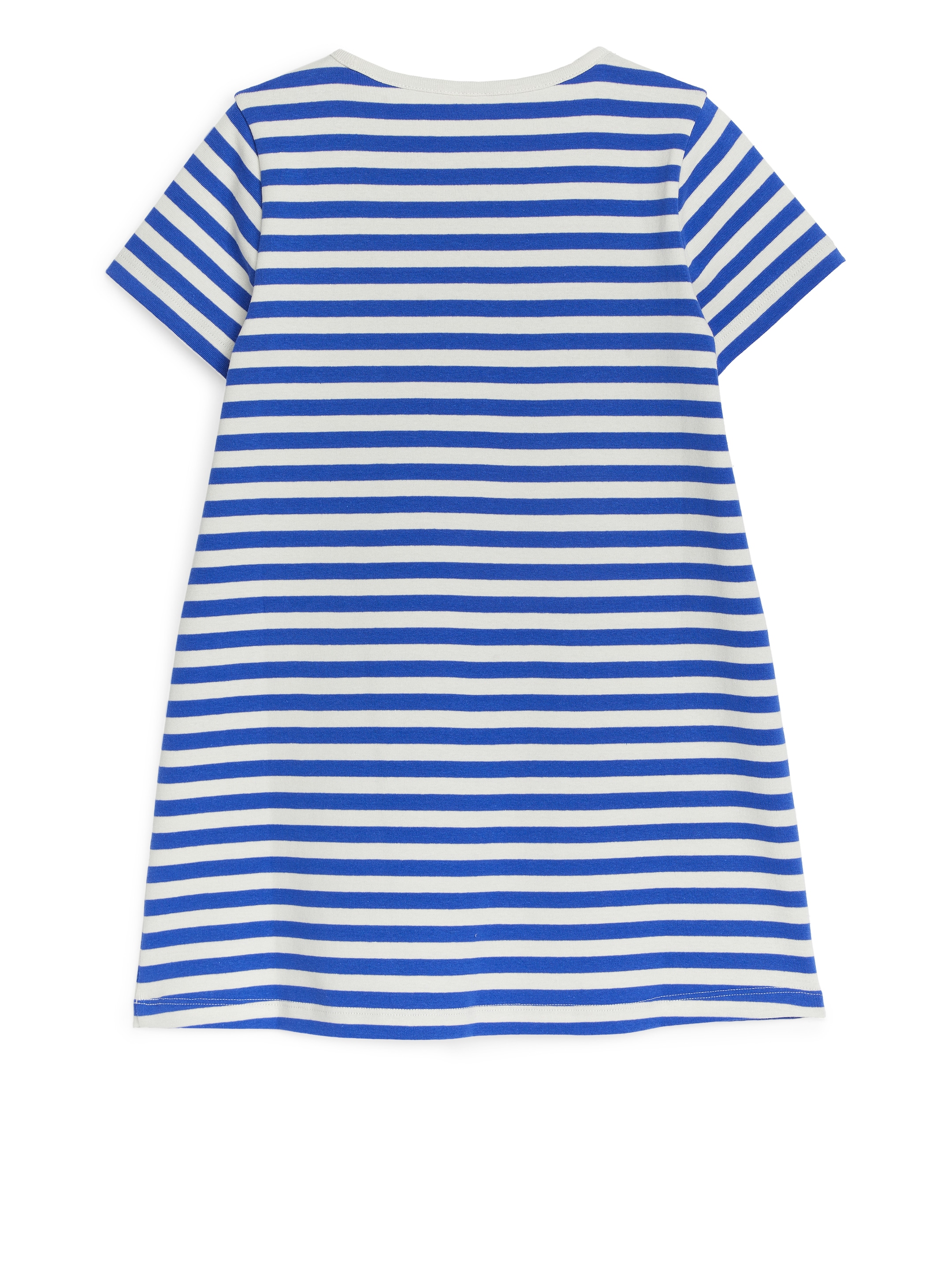 Broderad t-shirtklänning - Vit/blå - Relaxed fit - Children - StillMedia/DescriptiveStillLife - 3