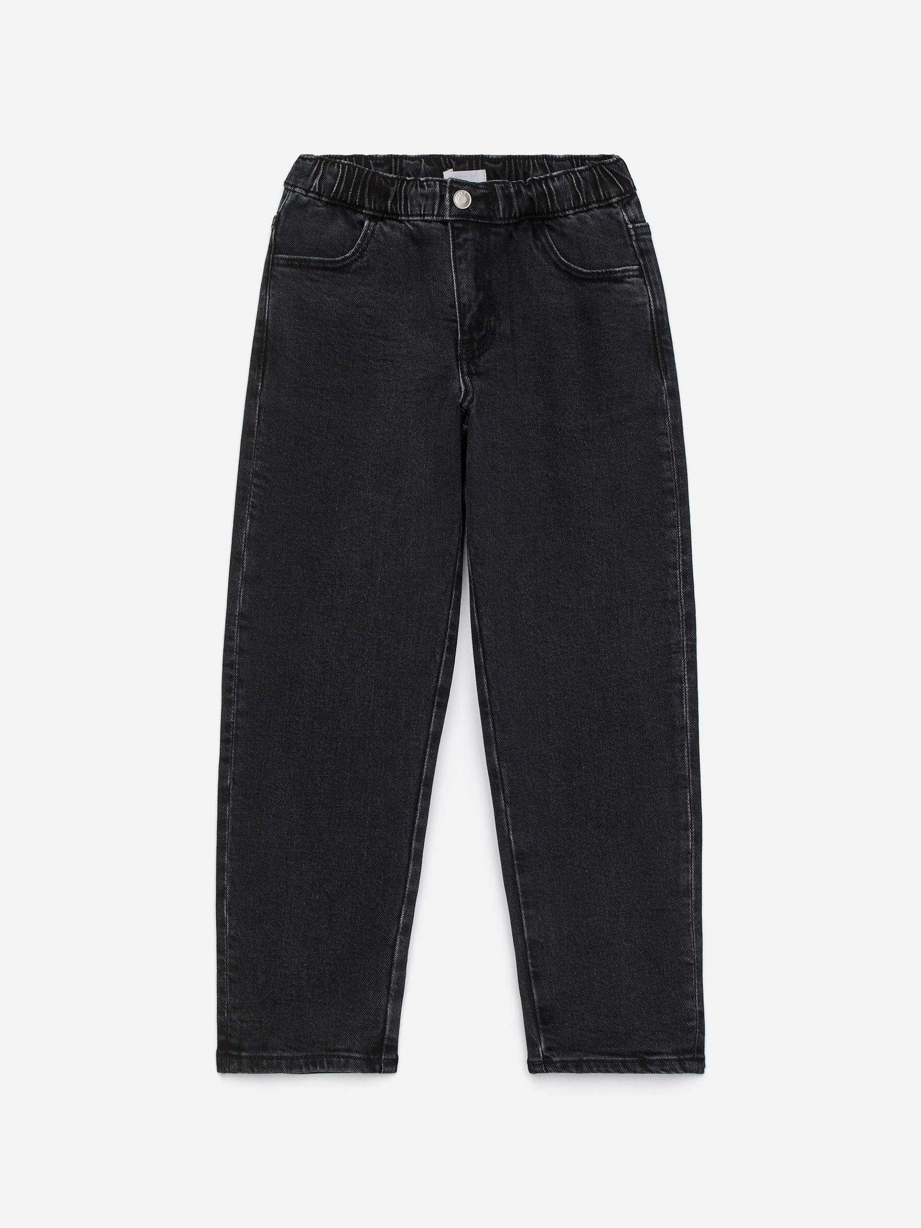 Pull-On Denim Trousers-#29282D-16481