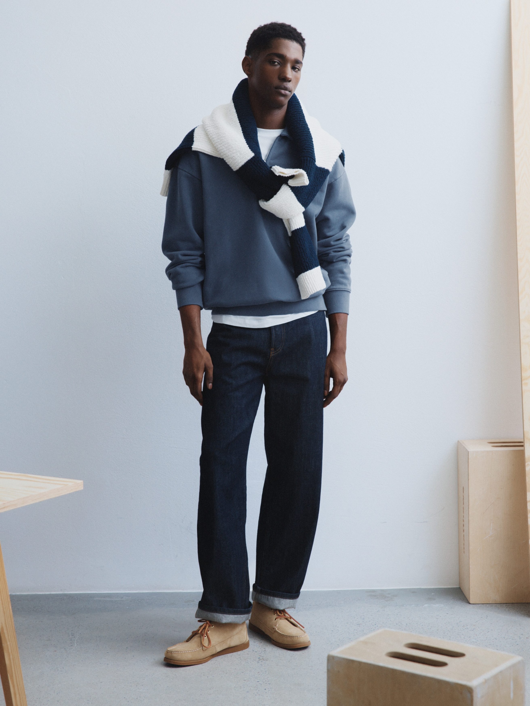 Grösseres Bild ansehen: Leichtes T-Shirt - Weiß - HERREN | H&M CH 1