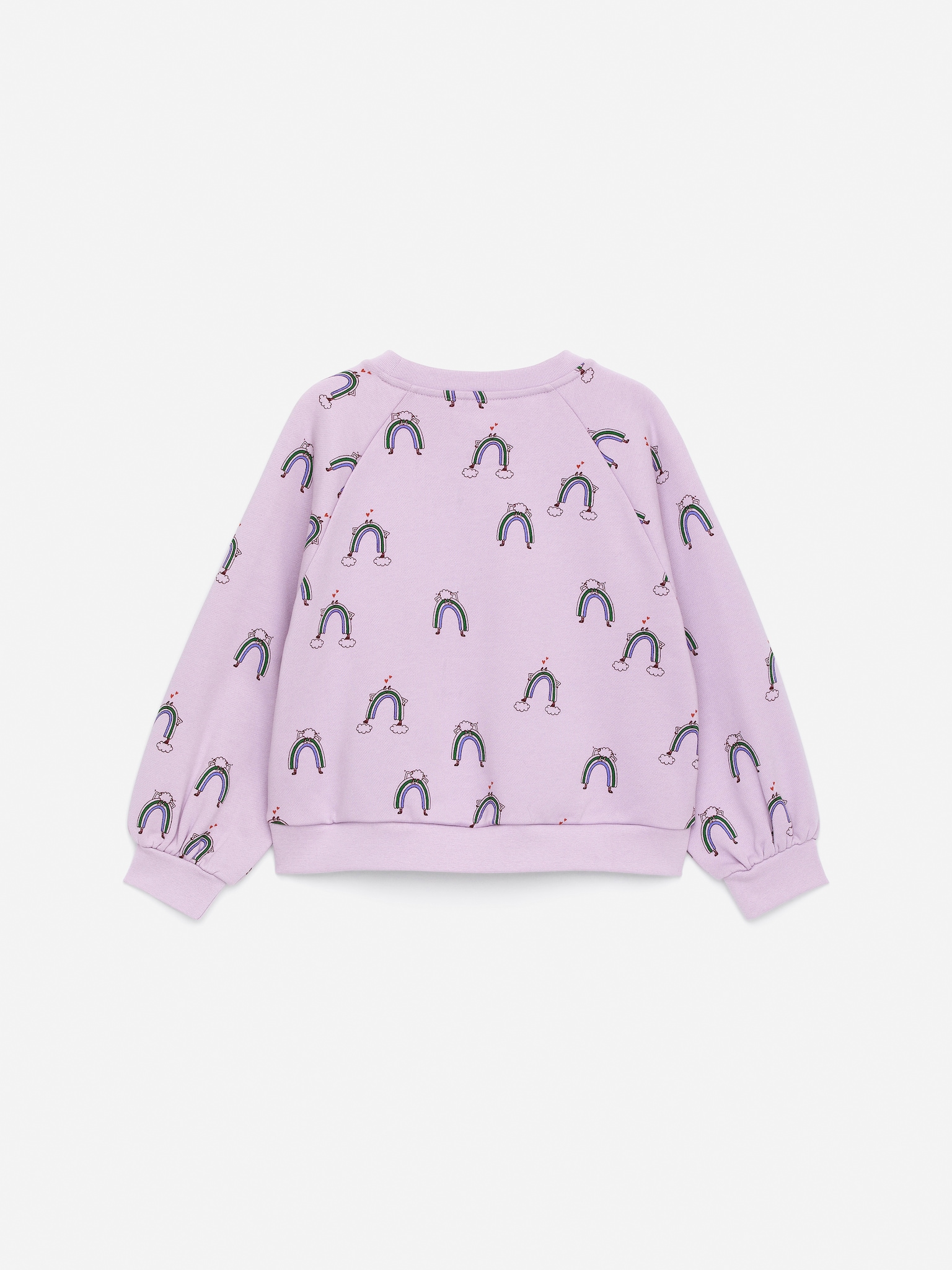 Sweat décontracté - Mauve/Mauve/Rouge - 2