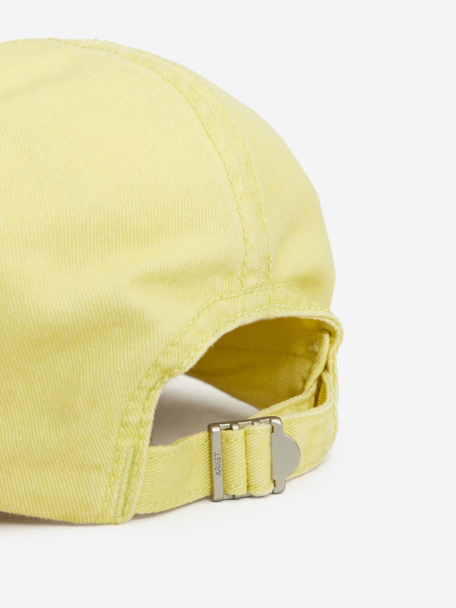Cappellino lavato - Giallo - 2