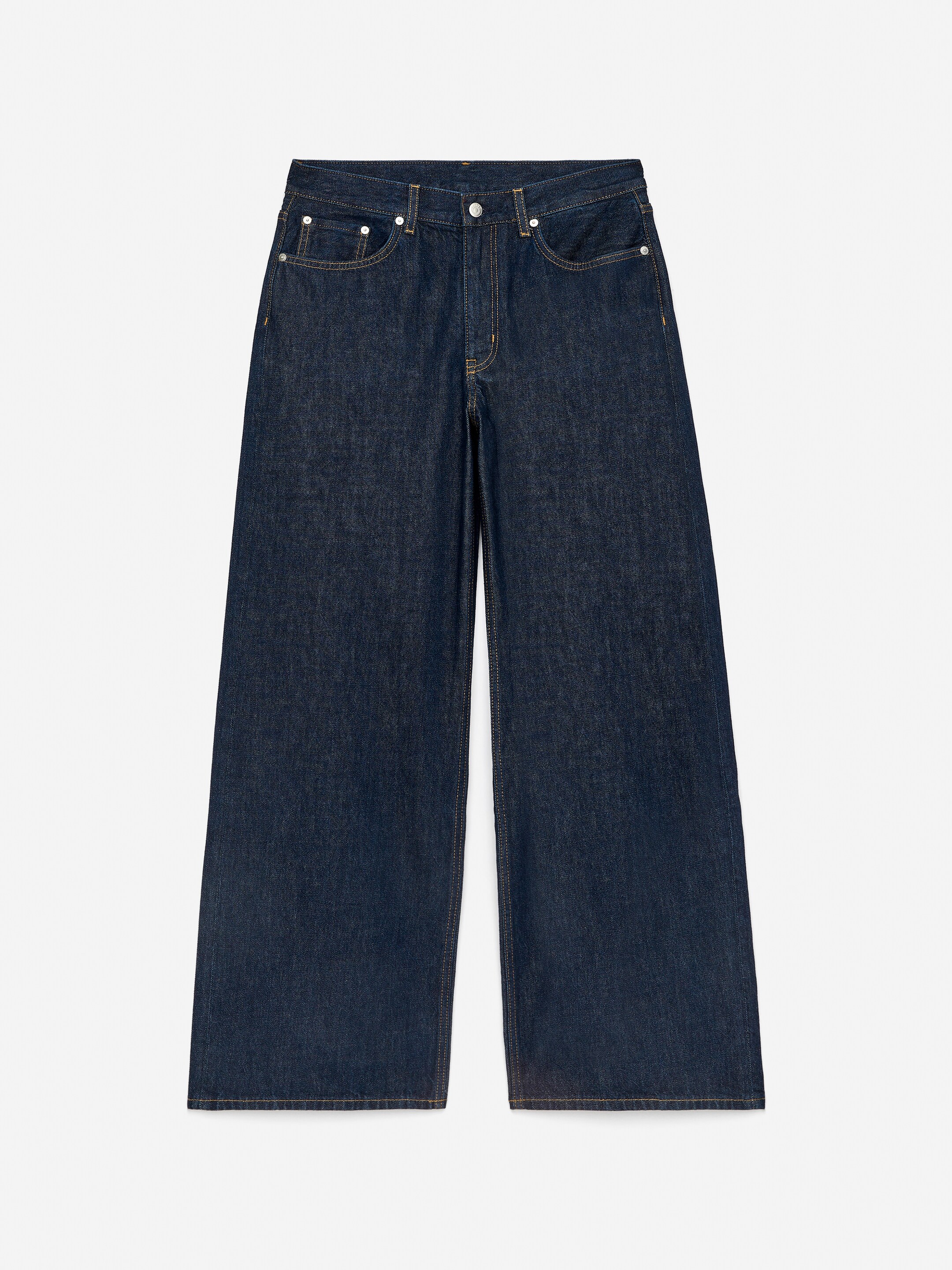 Zobraziť väčší obrázok: CLOUD Loose Wide Jeans - Tmavomodrá - ŽENY | H&M SK 12