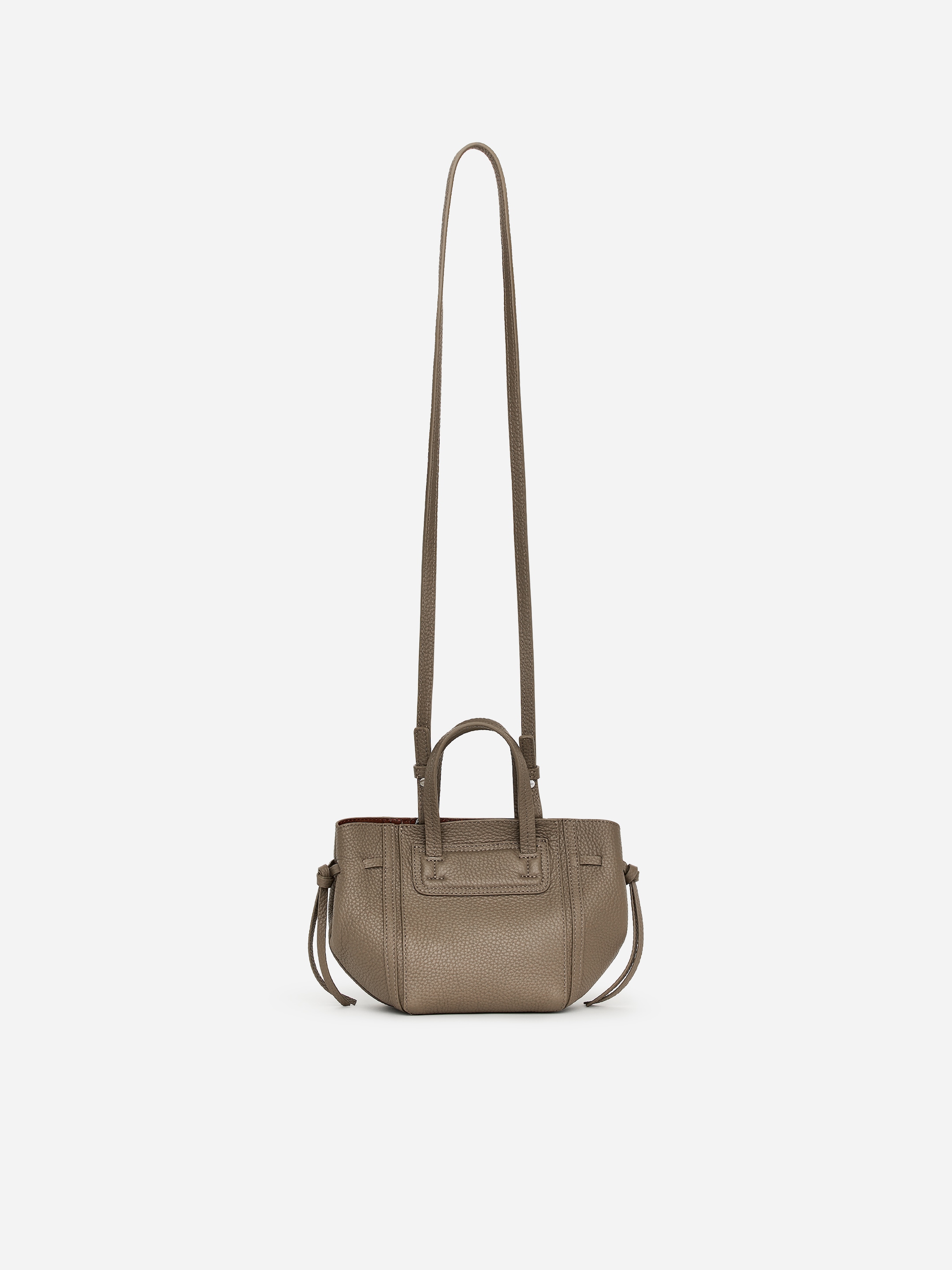 Crossbody-väska i läder-#756F5F-18595