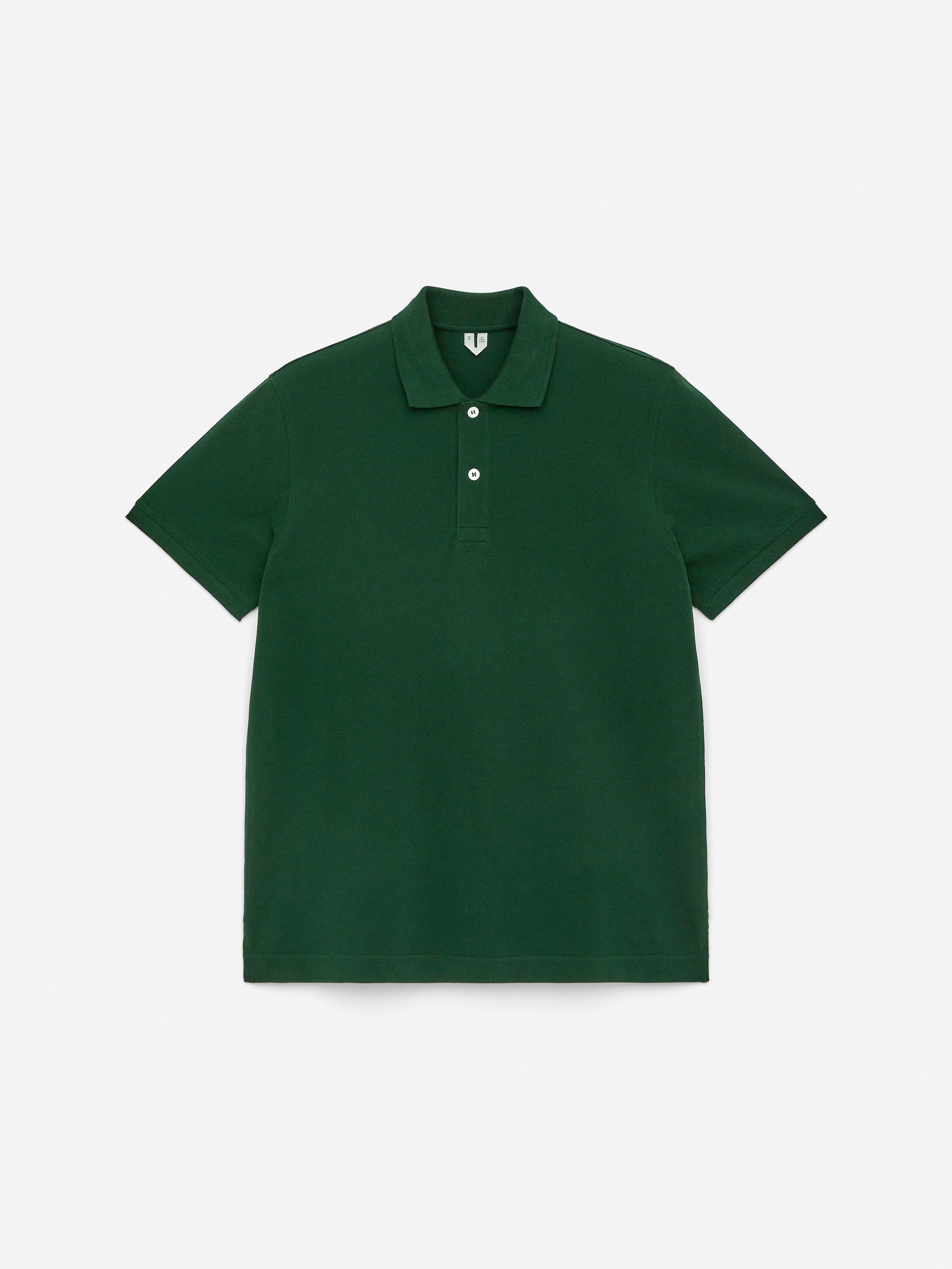 Piqué Polo Shirt - Dark Green - Regular fit - Men - StillMedia/DescriptiveStillLife - 2