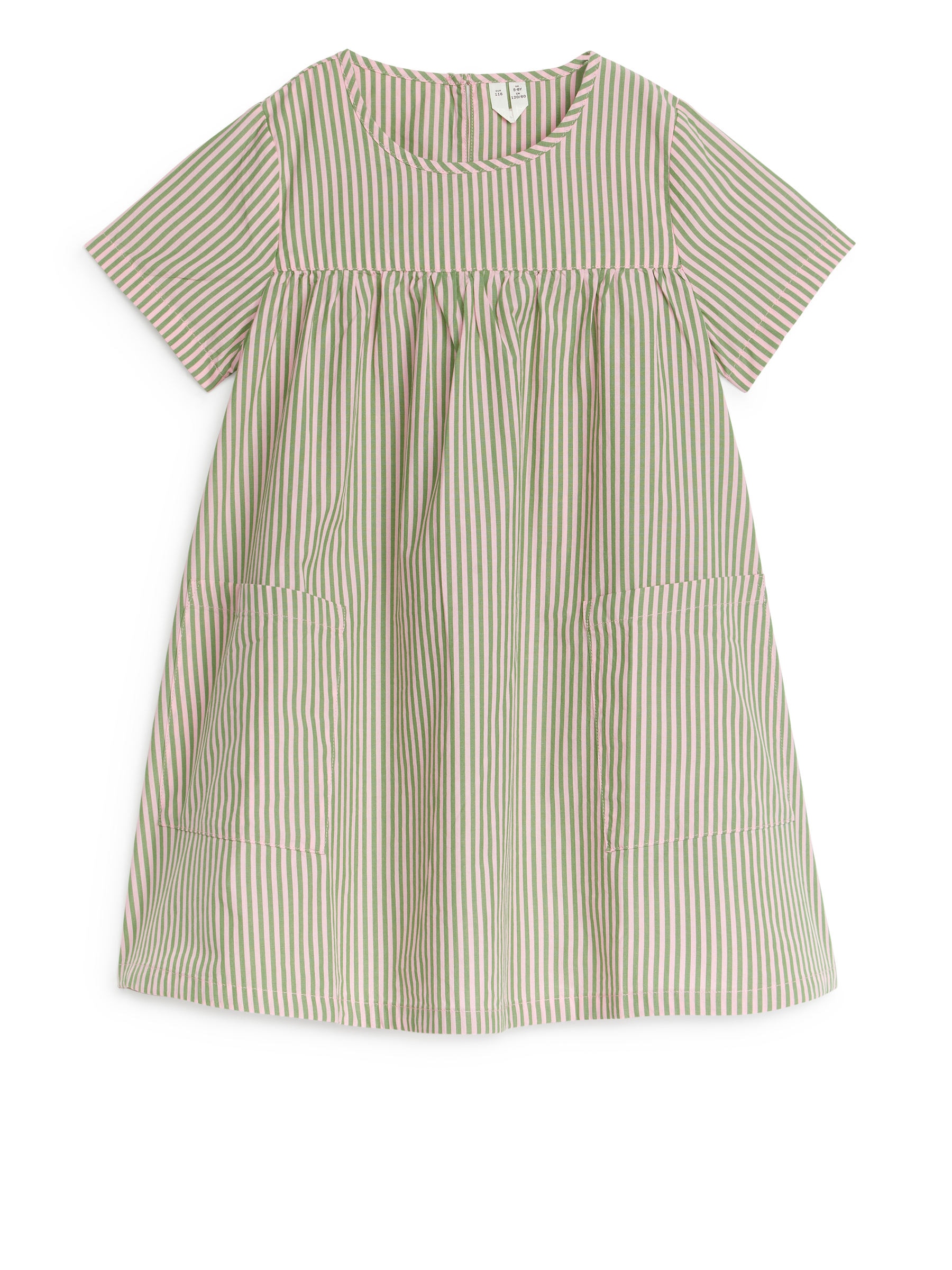 Baumwollkleid - Grün/Cremeweiß - Regular Fit - Kinder - StillMedia/DescriptiveStillLife - 2