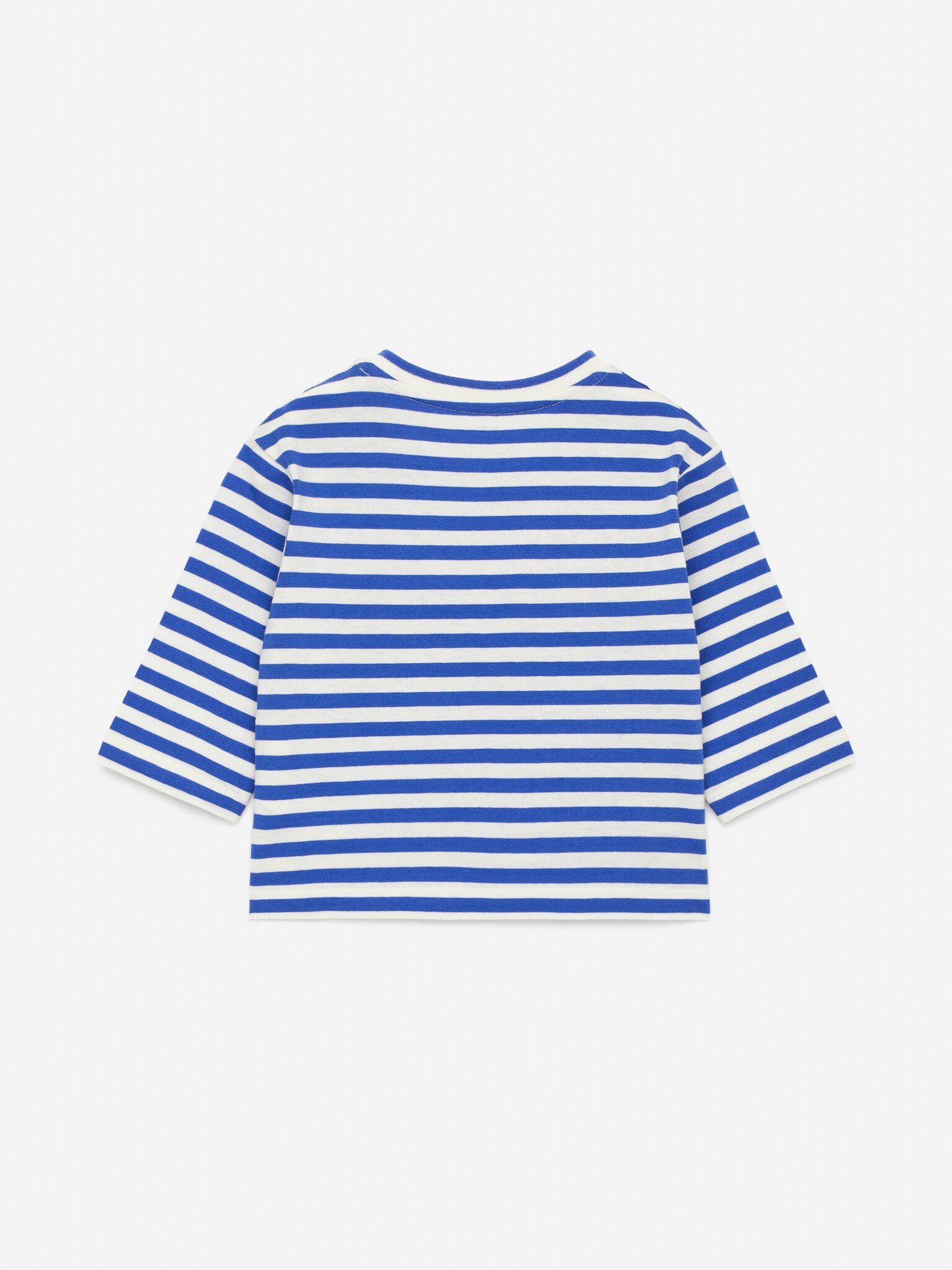 Top s dlouhým rukávem - Jasně modrá/Off White/Zelená/Modrá/Bílá/Zelená/Lila/Červená - 3