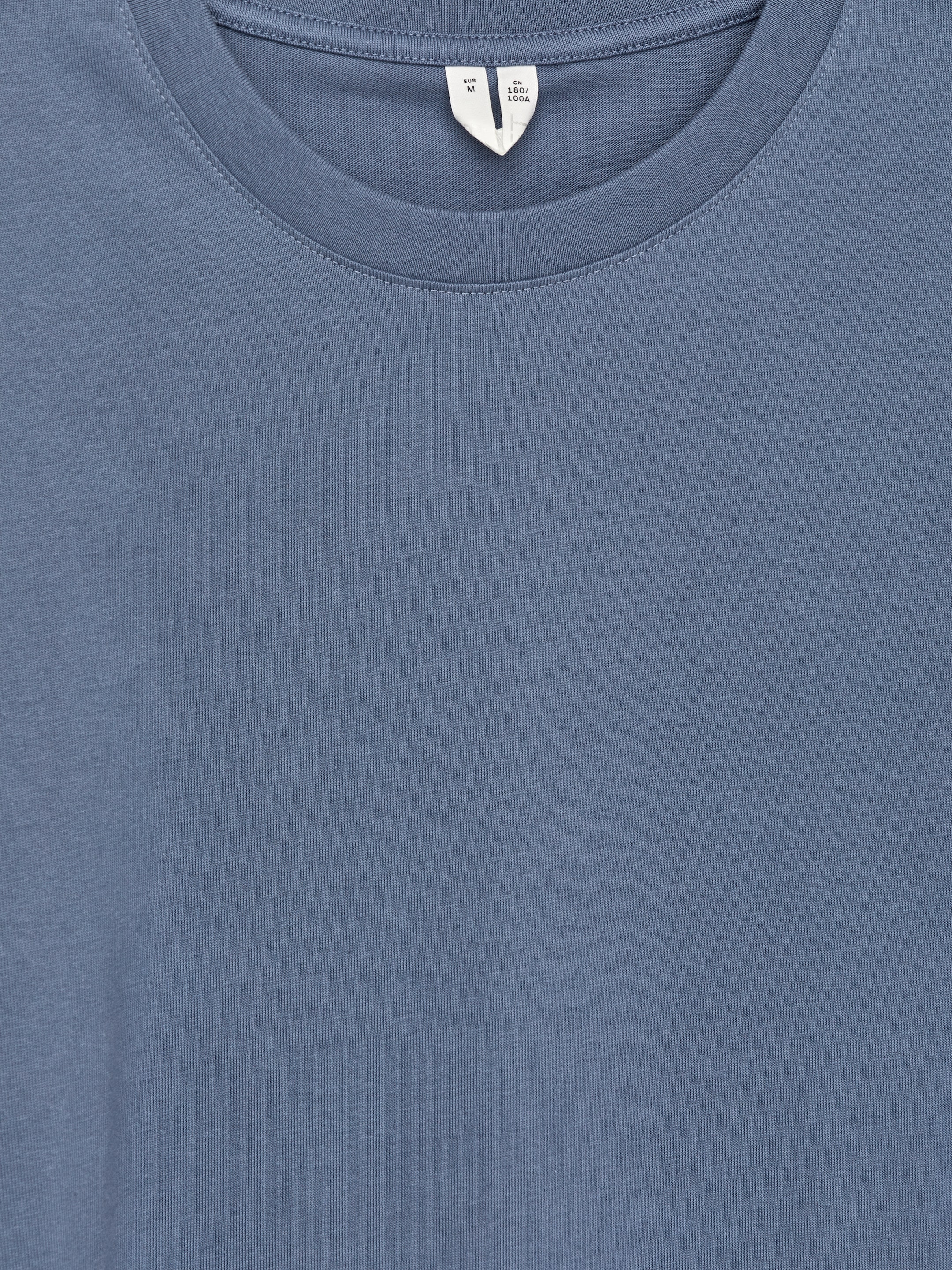 220 GSM Relaxed T-Shirt - Dusty Blue - Regular fit - Men - StillMedia/DescriptiveDetail - 1