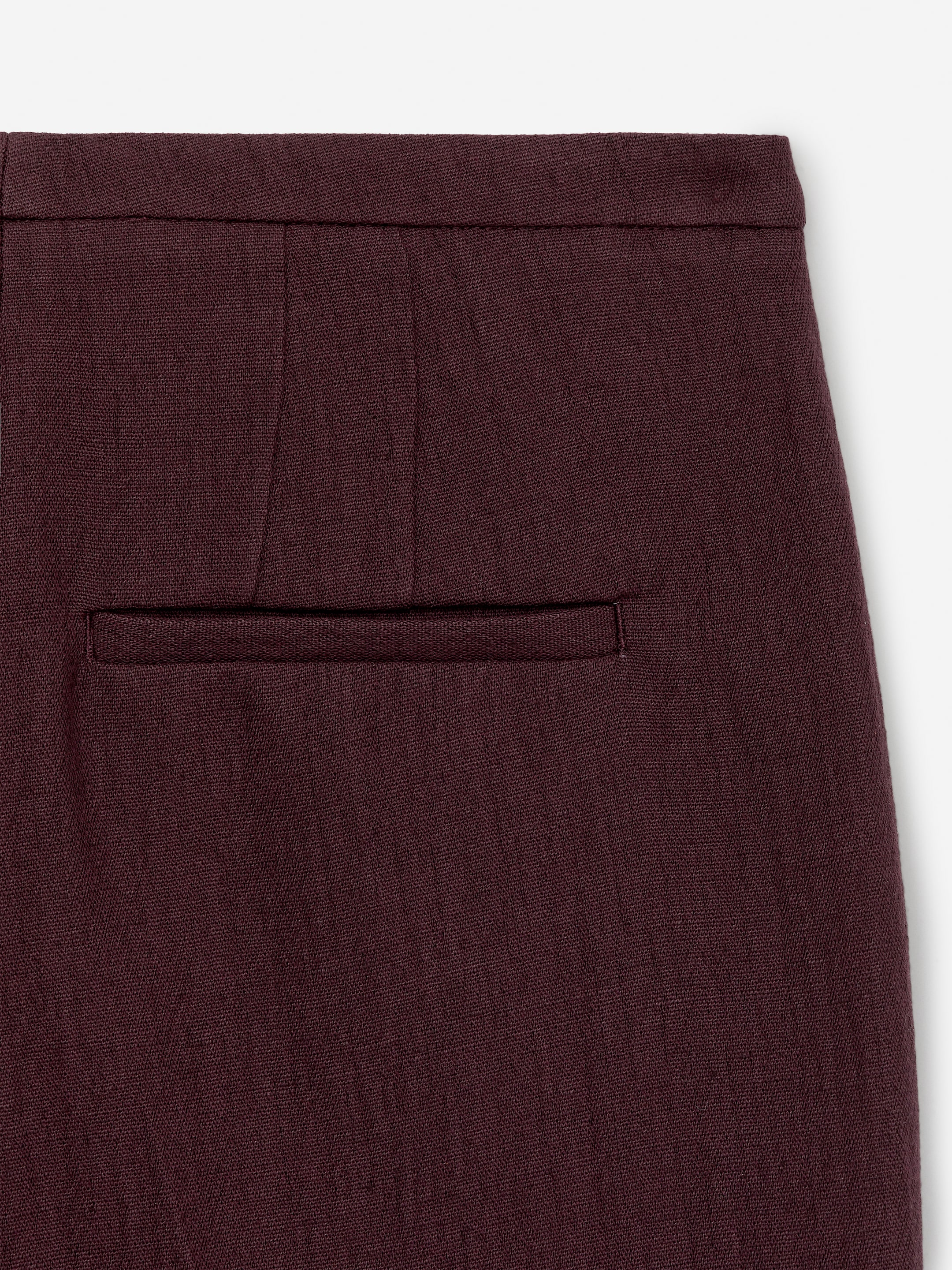 Short bermuda - Bordeaux - Regular fit - Femme - StillMedia/DescriptiveDetail - 2