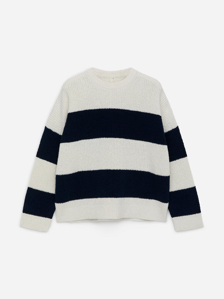 ARKET Men's  Cotton Bouclé Jumper White,  size M