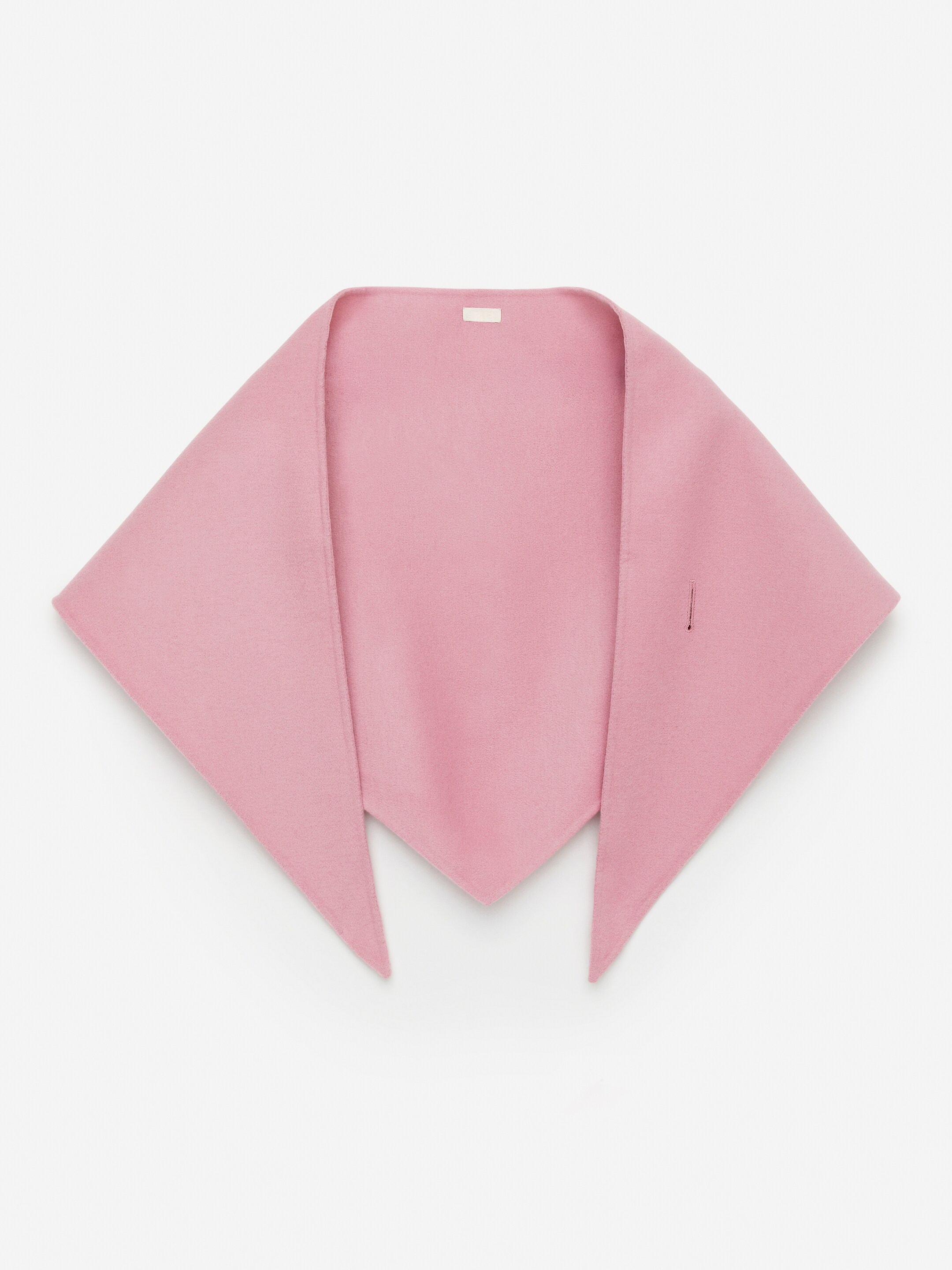 Vezi imaginea mai mare: Fular din lână în formă de triunghi - Roz prăfuit - FEMEI | H&M RO 2