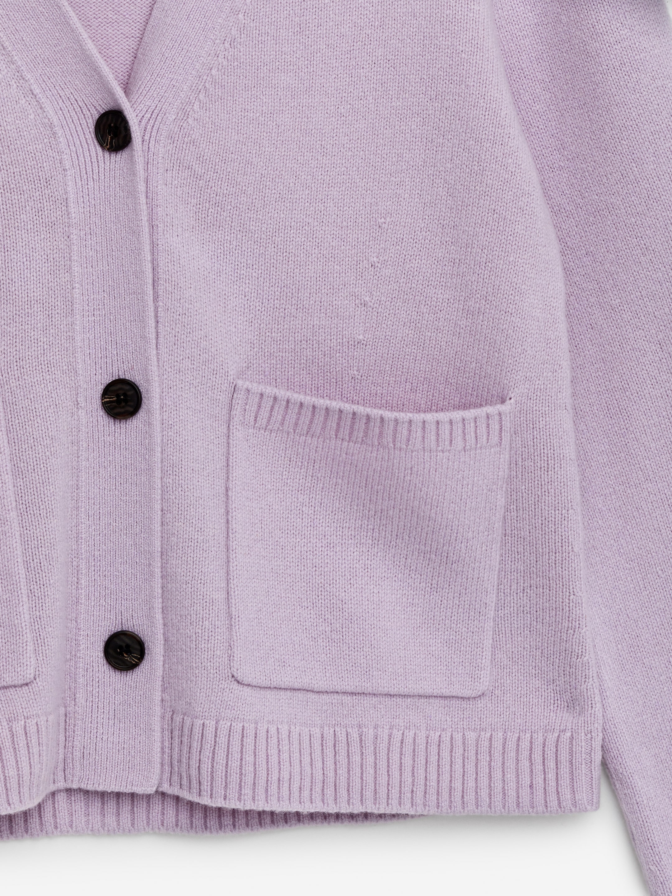 Strickjacke aus Wolle - Lila - Slim Fit - Damen - StillMedia/DescriptiveDetail - 2
