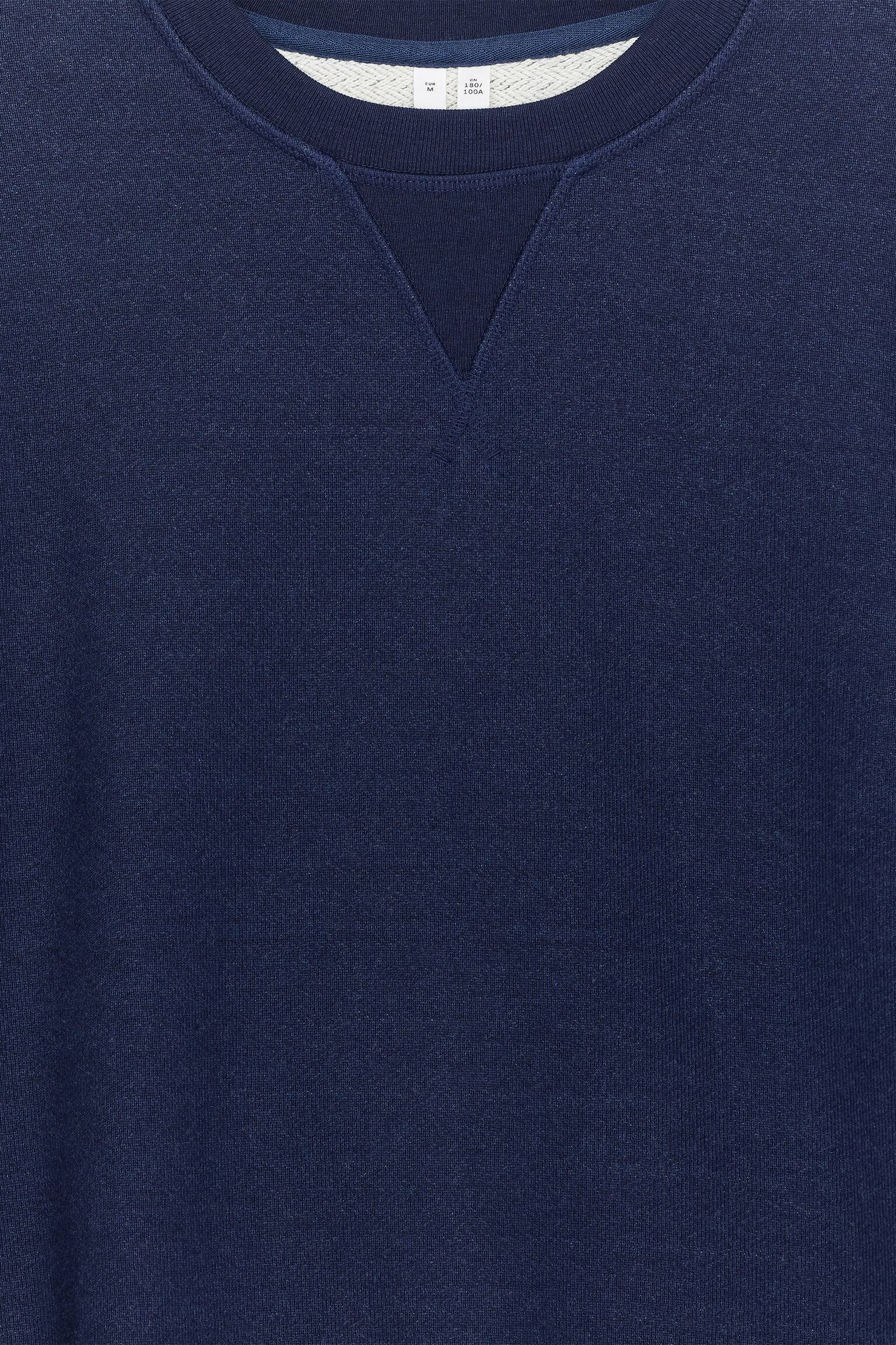 Oversize sweatshirt - Indigoblå - 6