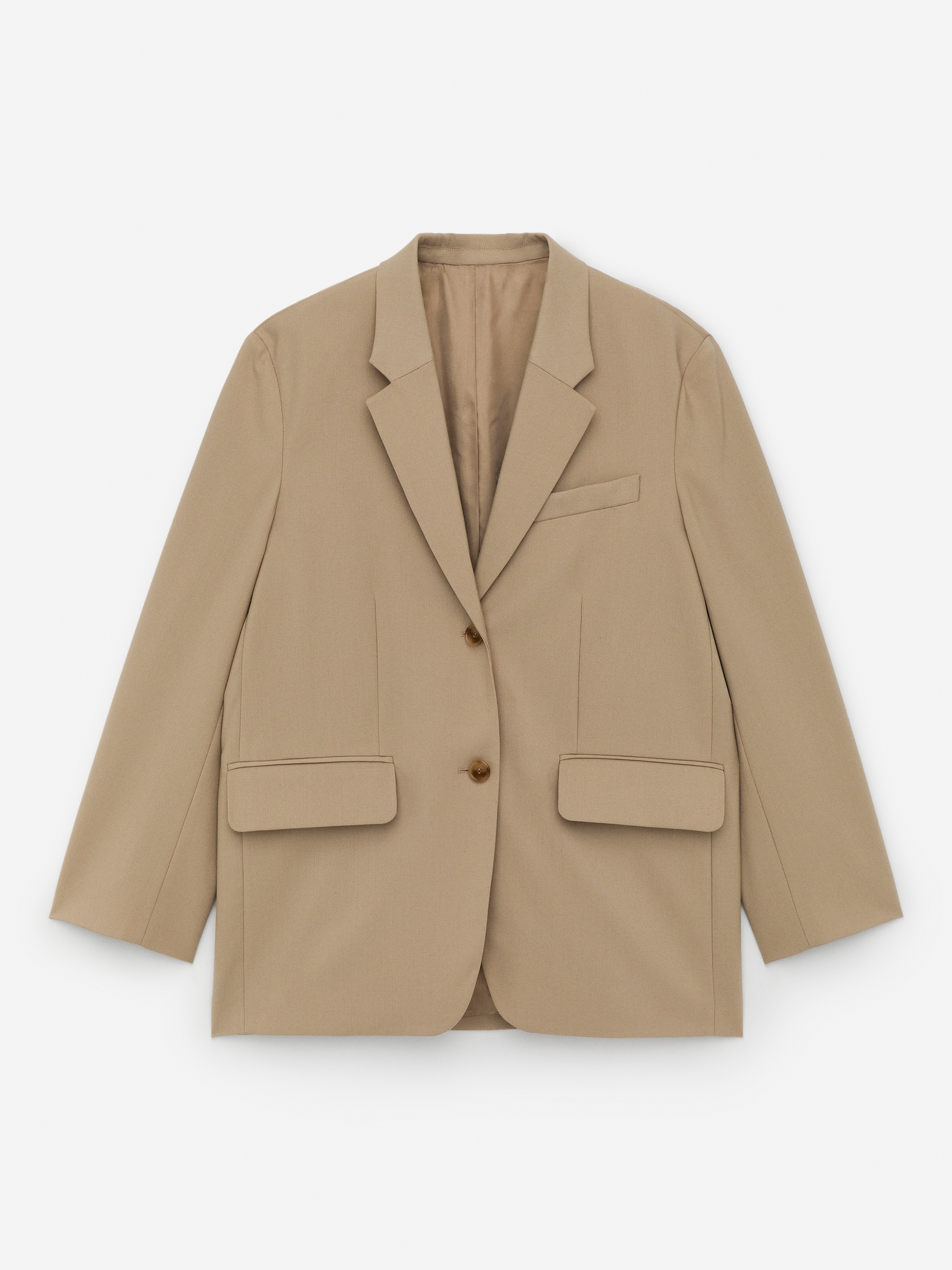 Visualizza immagine più grande: Blazer oversize in lana - Beige - DONNA | H&M IT 1