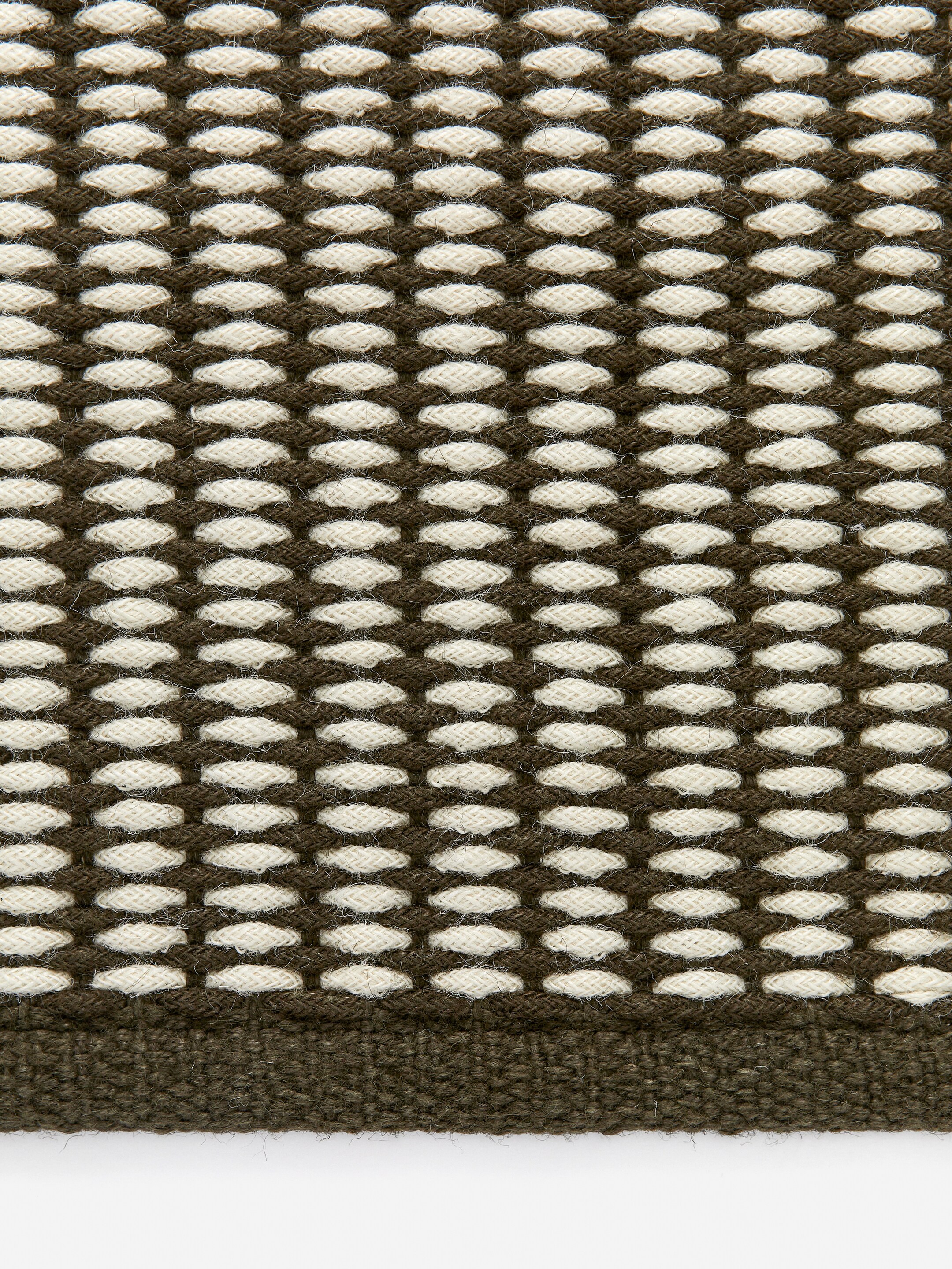 Visa större bild: Jutedörrmatta - Khakigrön/Beige - Home All | H&M FI 2