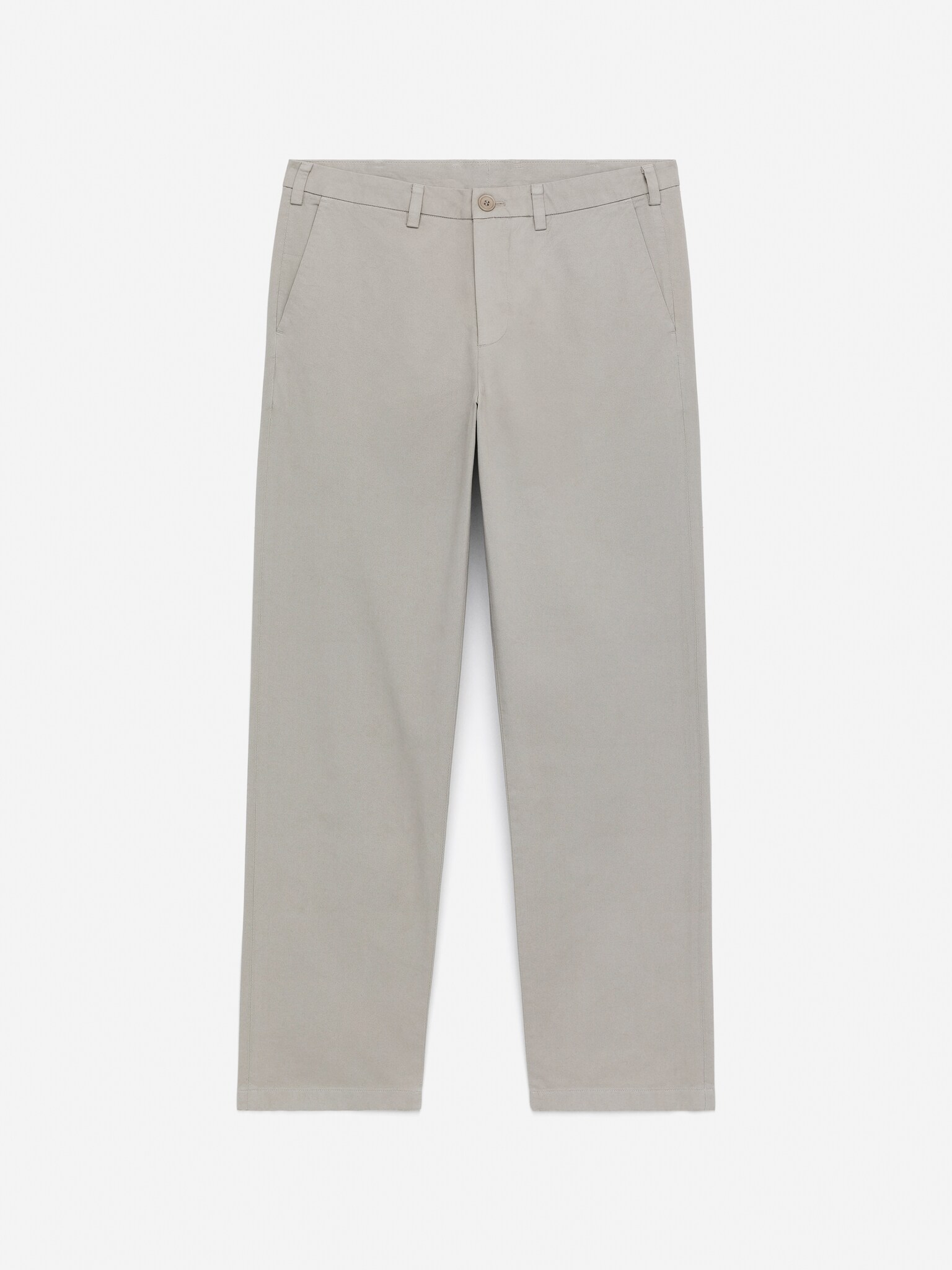 Straight Cotton Chinos - Mole/Dark Blue - 2