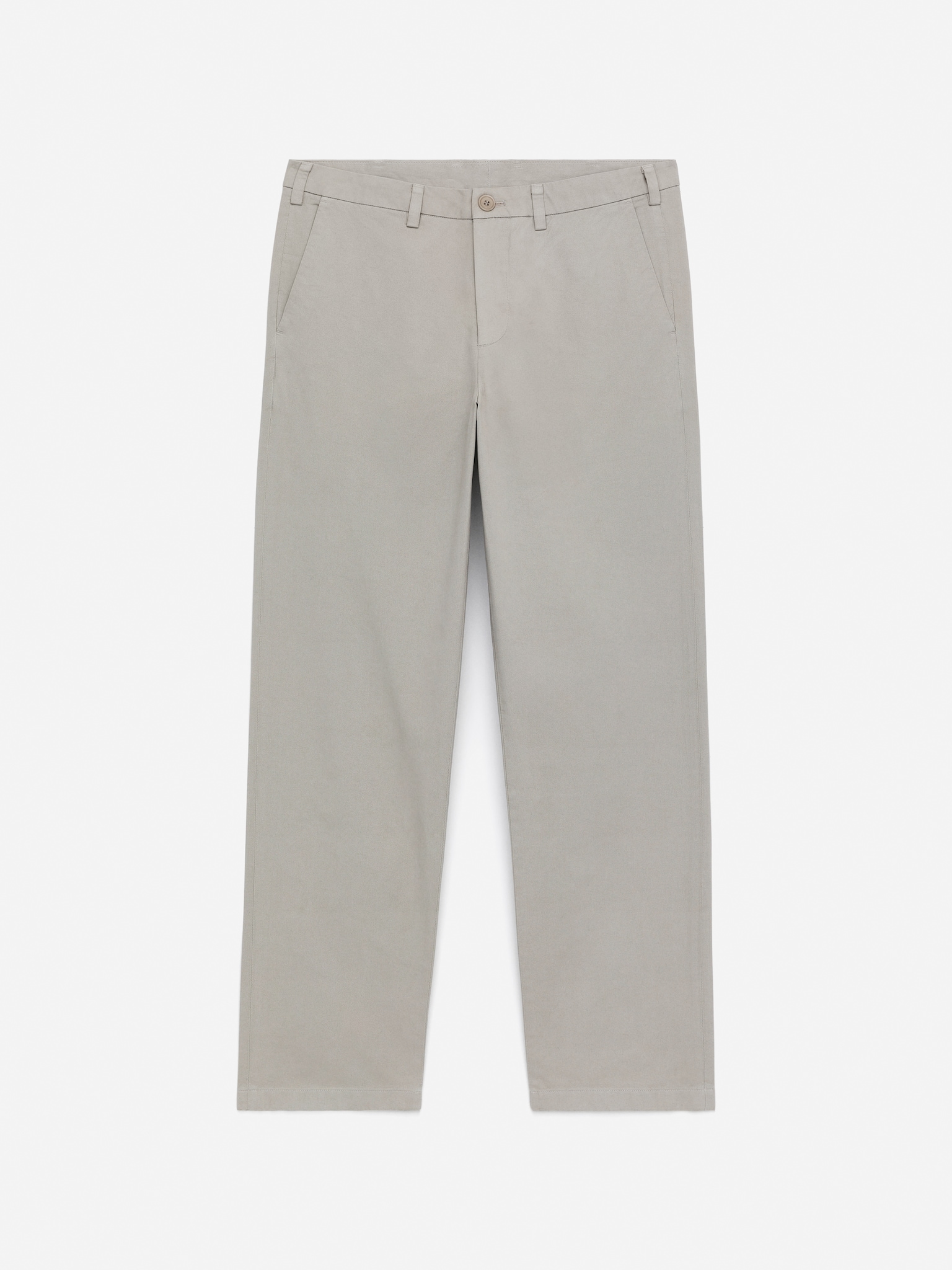 Straight Cotton Chinos - Mole/Dark Blue - 2