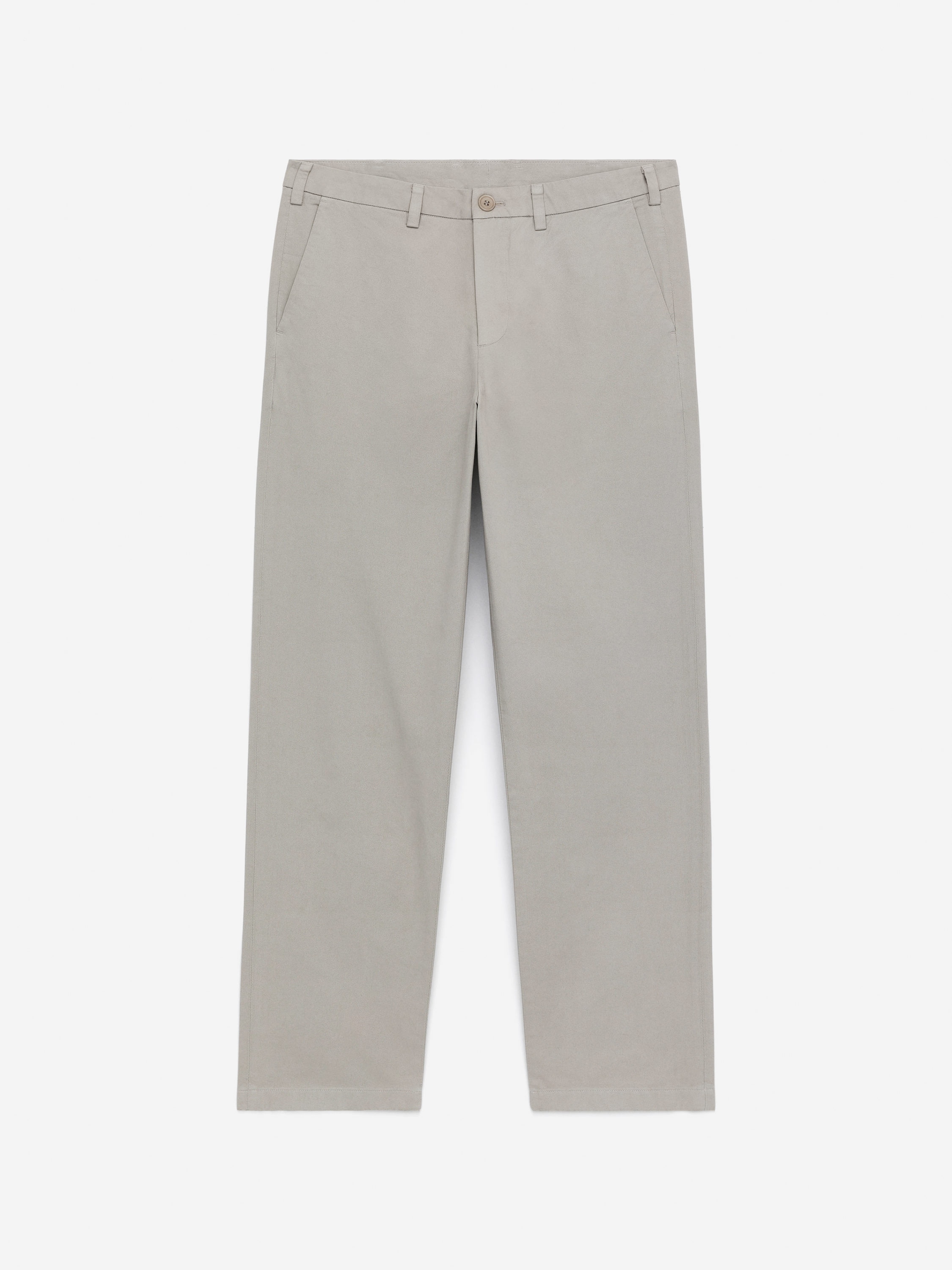 Straight Cotton Chinos - Mole - Regular fit - Men - StillMedia/DescriptiveStillLife - 1