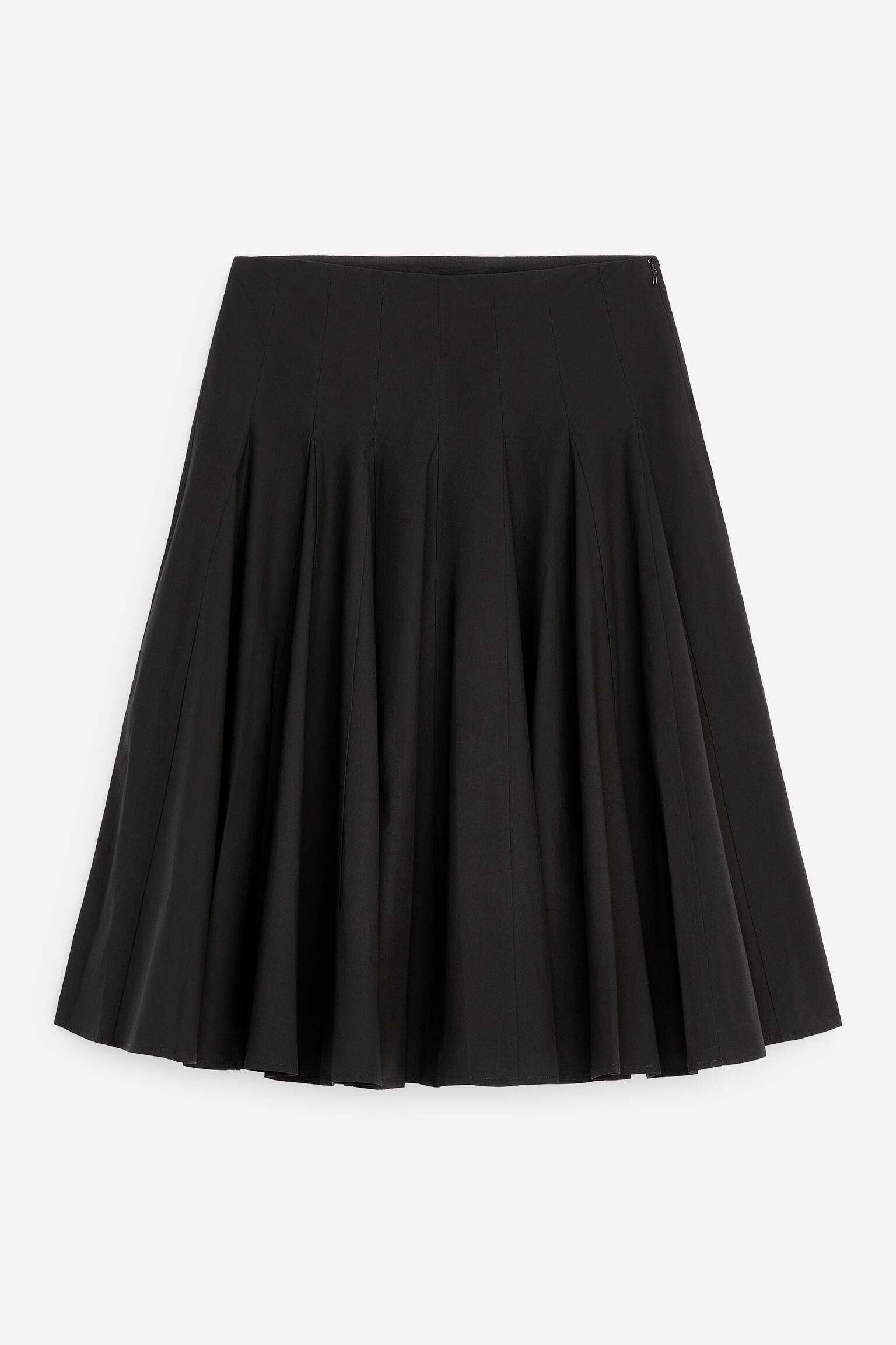 Katoenen midirok - Zwart - 1