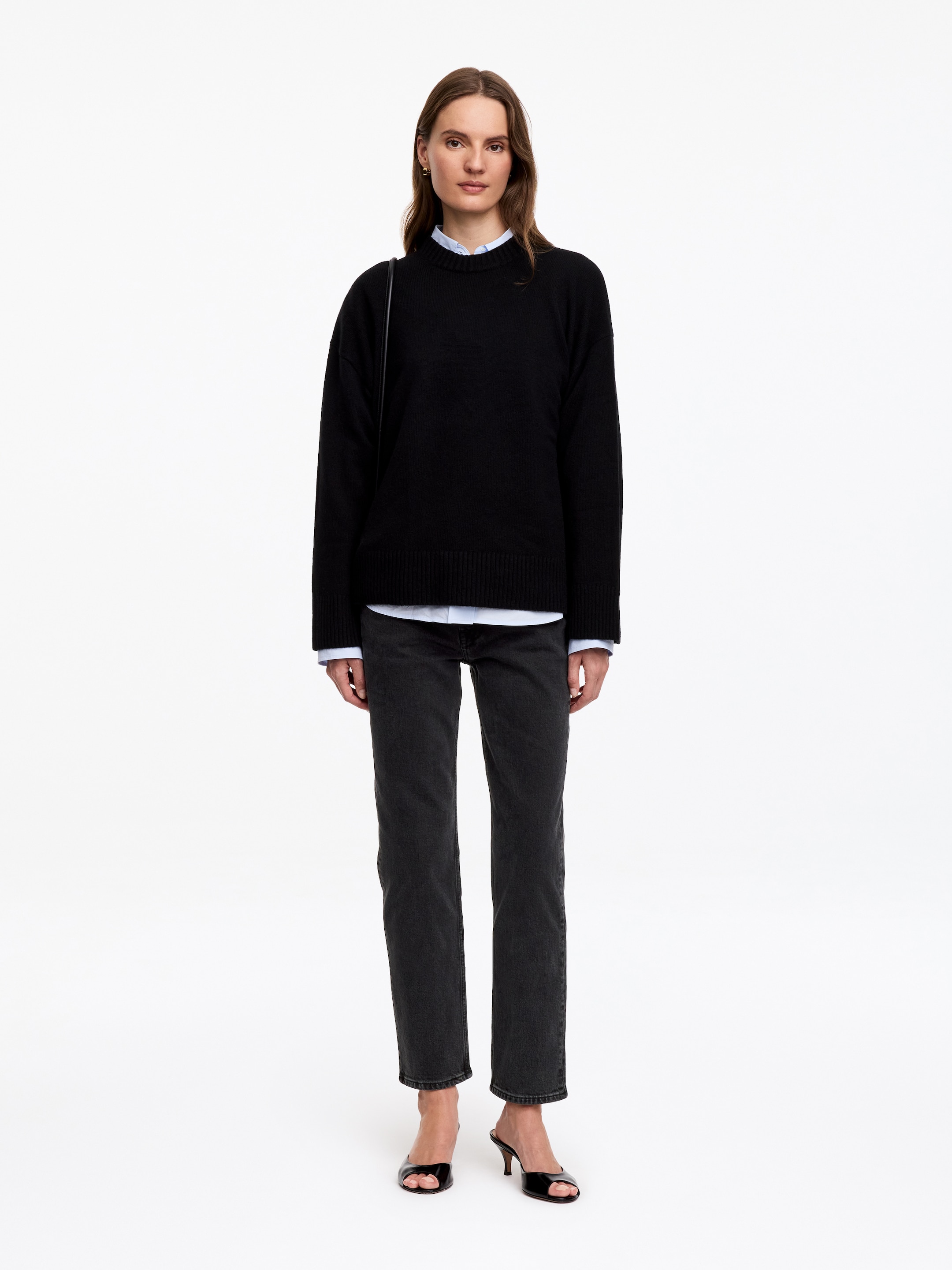 JADE CROPPED Slim Jeans - Black - Slim fit - Women - StillMedia/Lookbook - 5