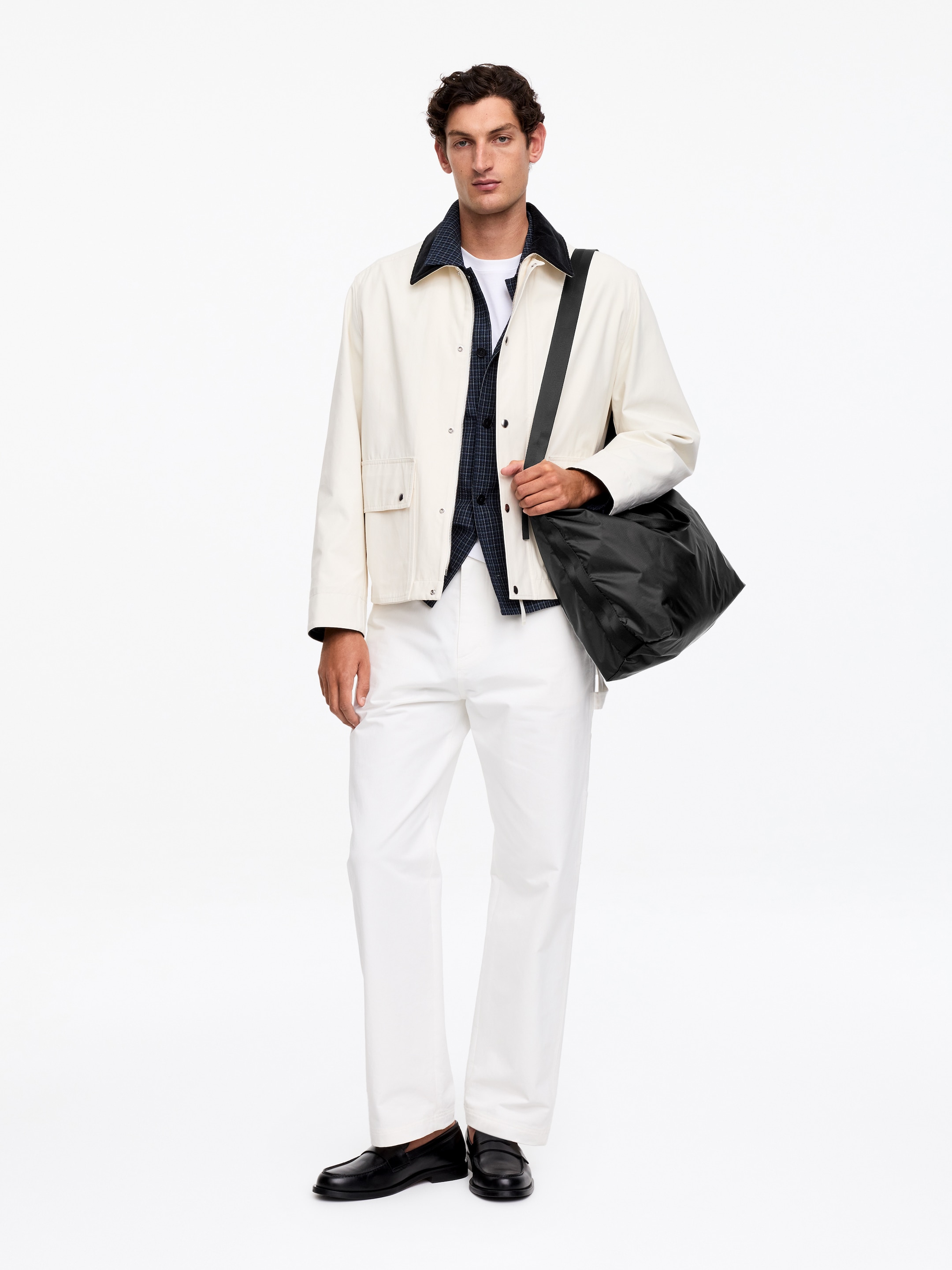 Ripstop Messenger Bag - Black - Men - StillMedia/Lookbook - 6