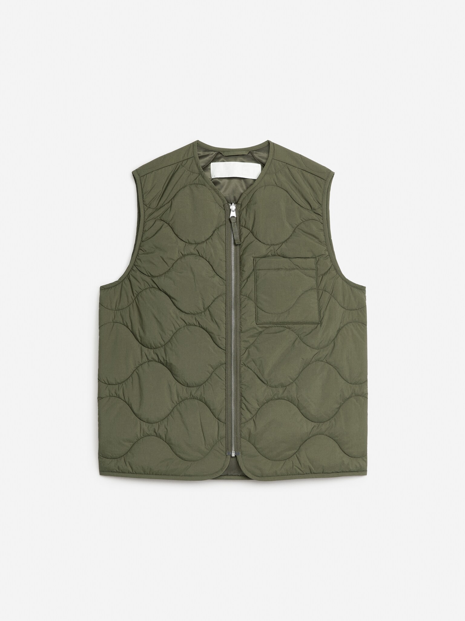 Gilet con imbottitura trapuntata 2-in-1 - Verde/Nero/Ruggine/Blu scuro/Marrone rossastro/Verde kaki/Kaki scuro/Bordeaux/Blu