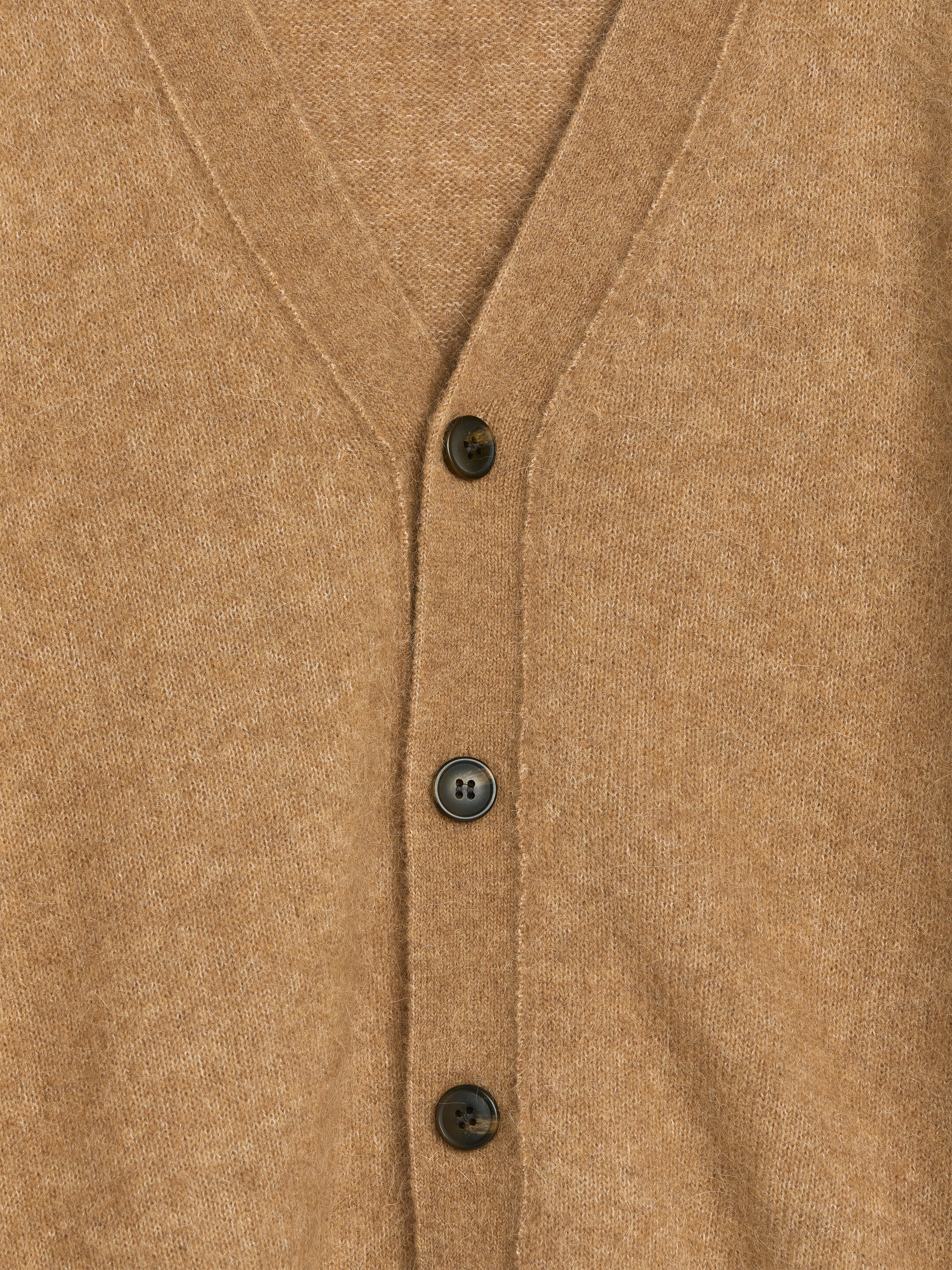 Ver imagem maior: Wool-Alpaca Blend Cardigan - Dark Beige - HOMEM | H&M PT 2