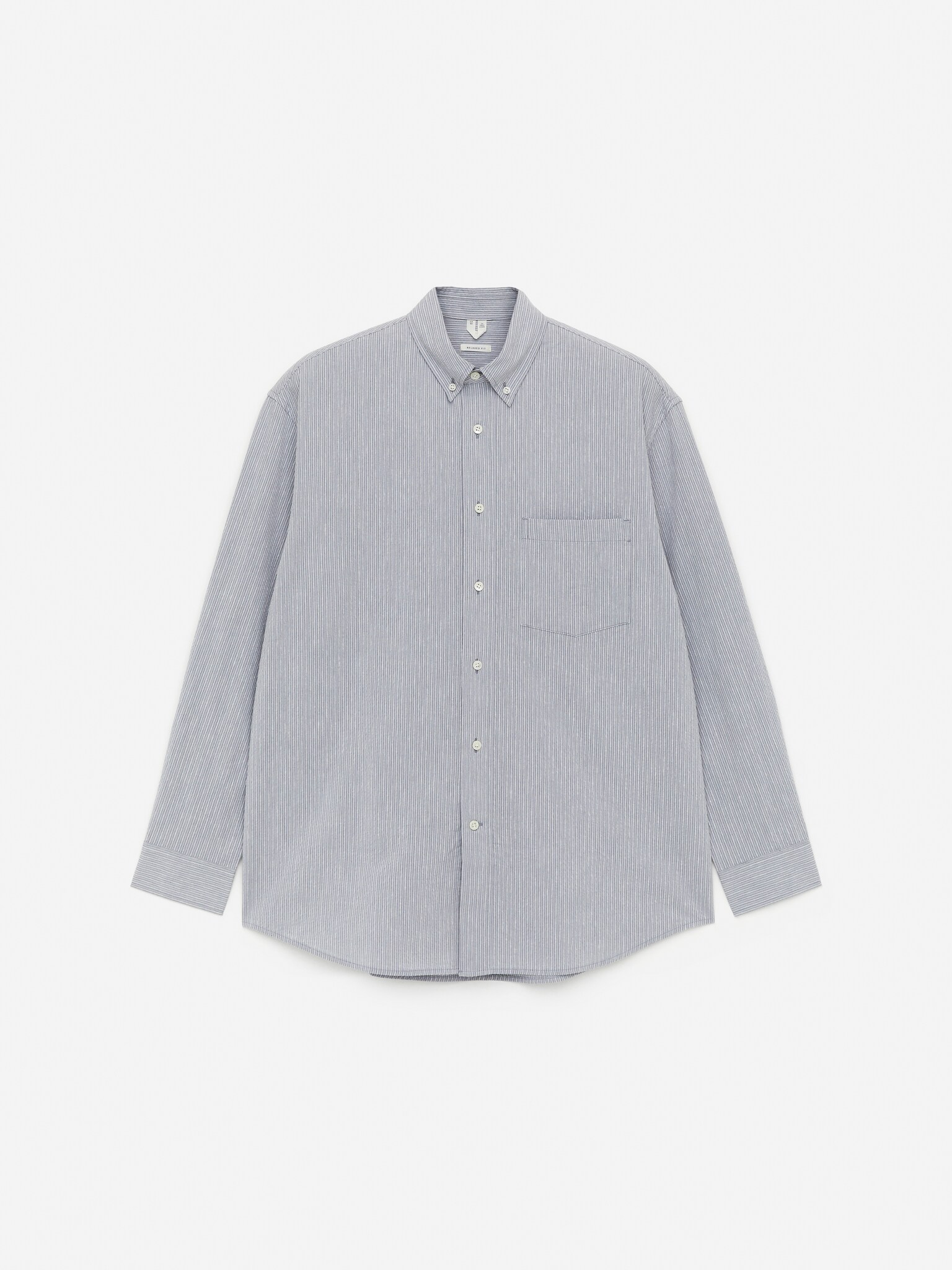 Chemise décontractée en seersucker - gris - 2
