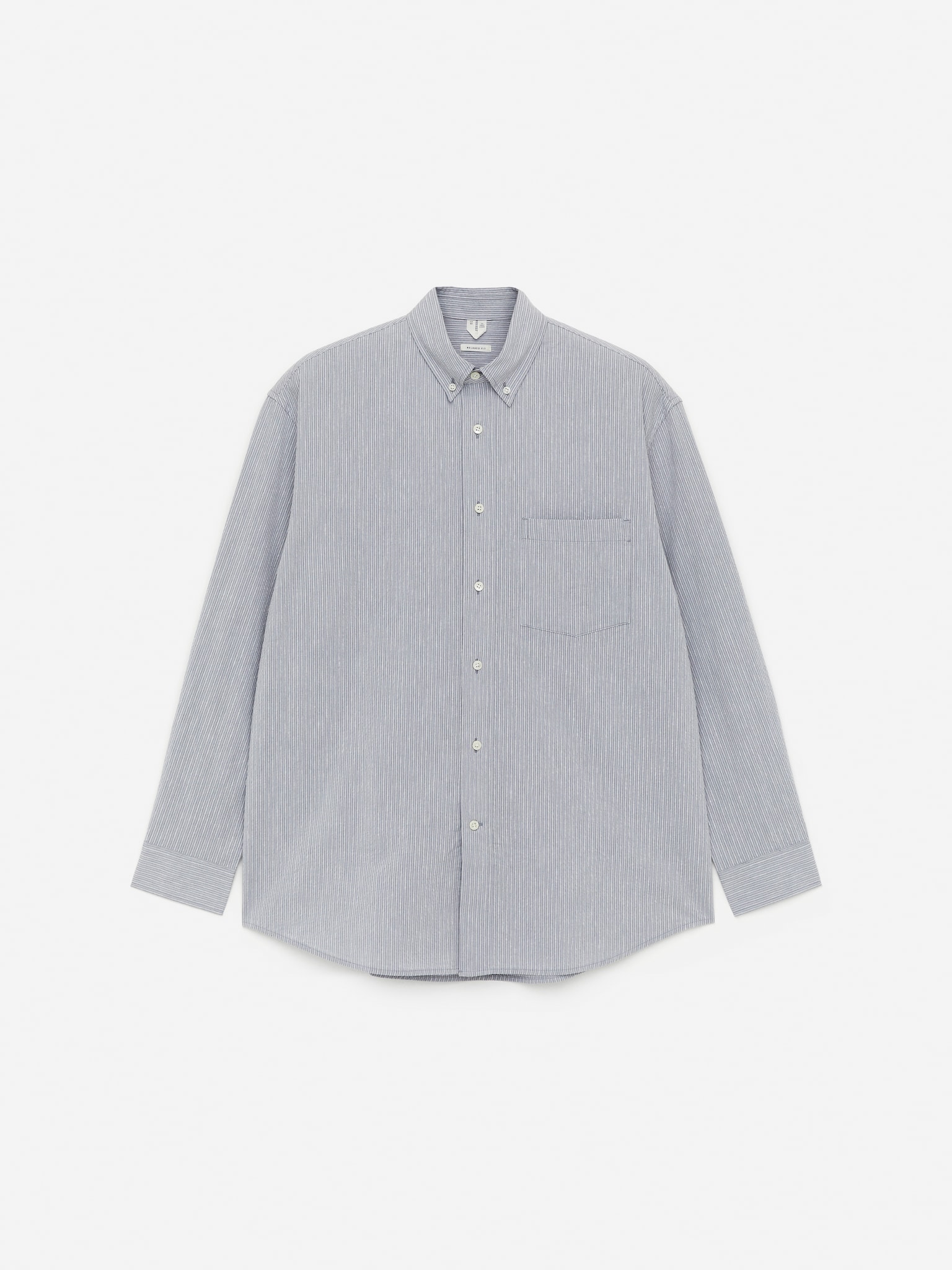 Chemise décontractée en seersucker - gris - 2