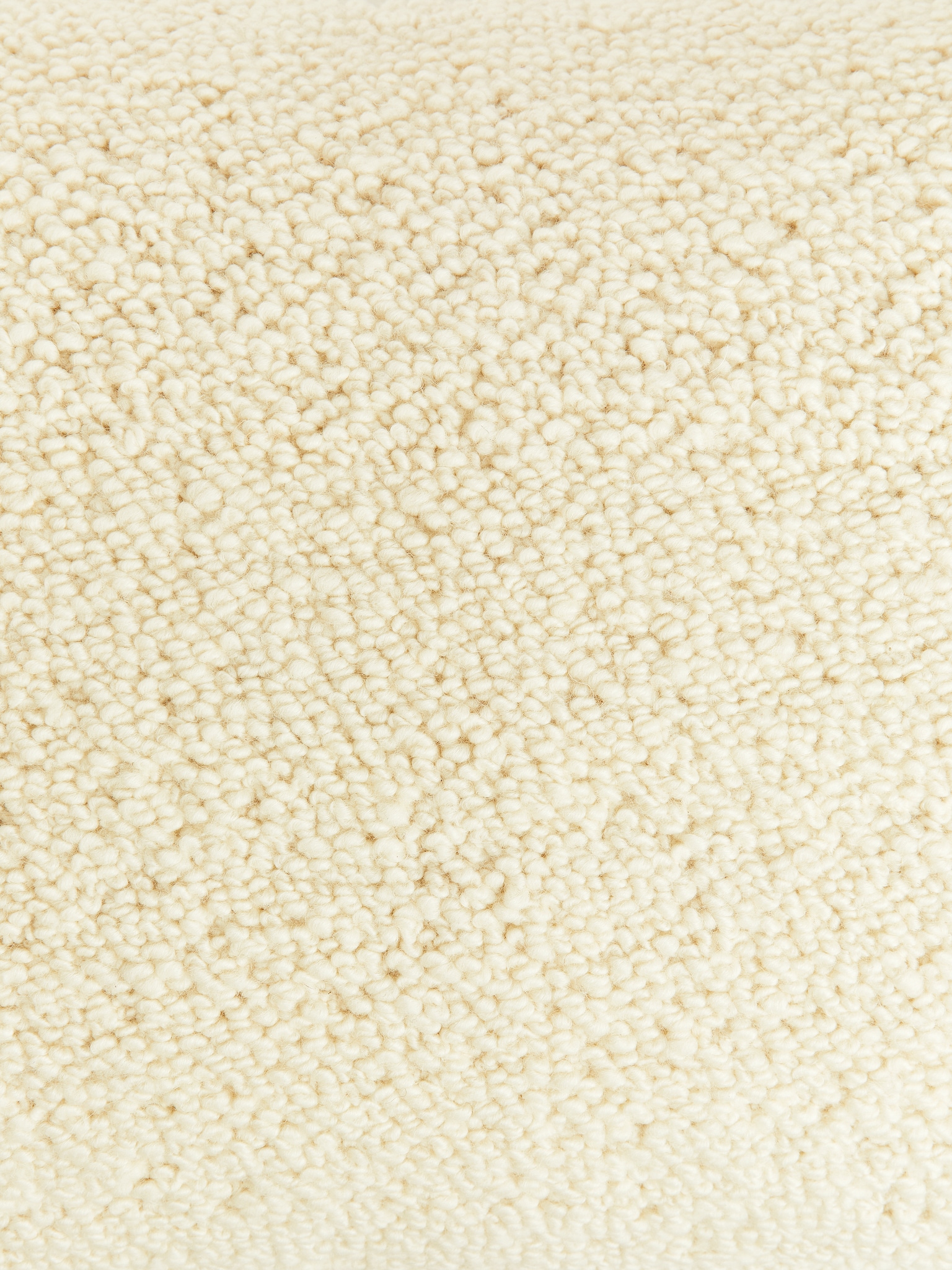 Husă de pernă din lână țesută manual - Beige - 2