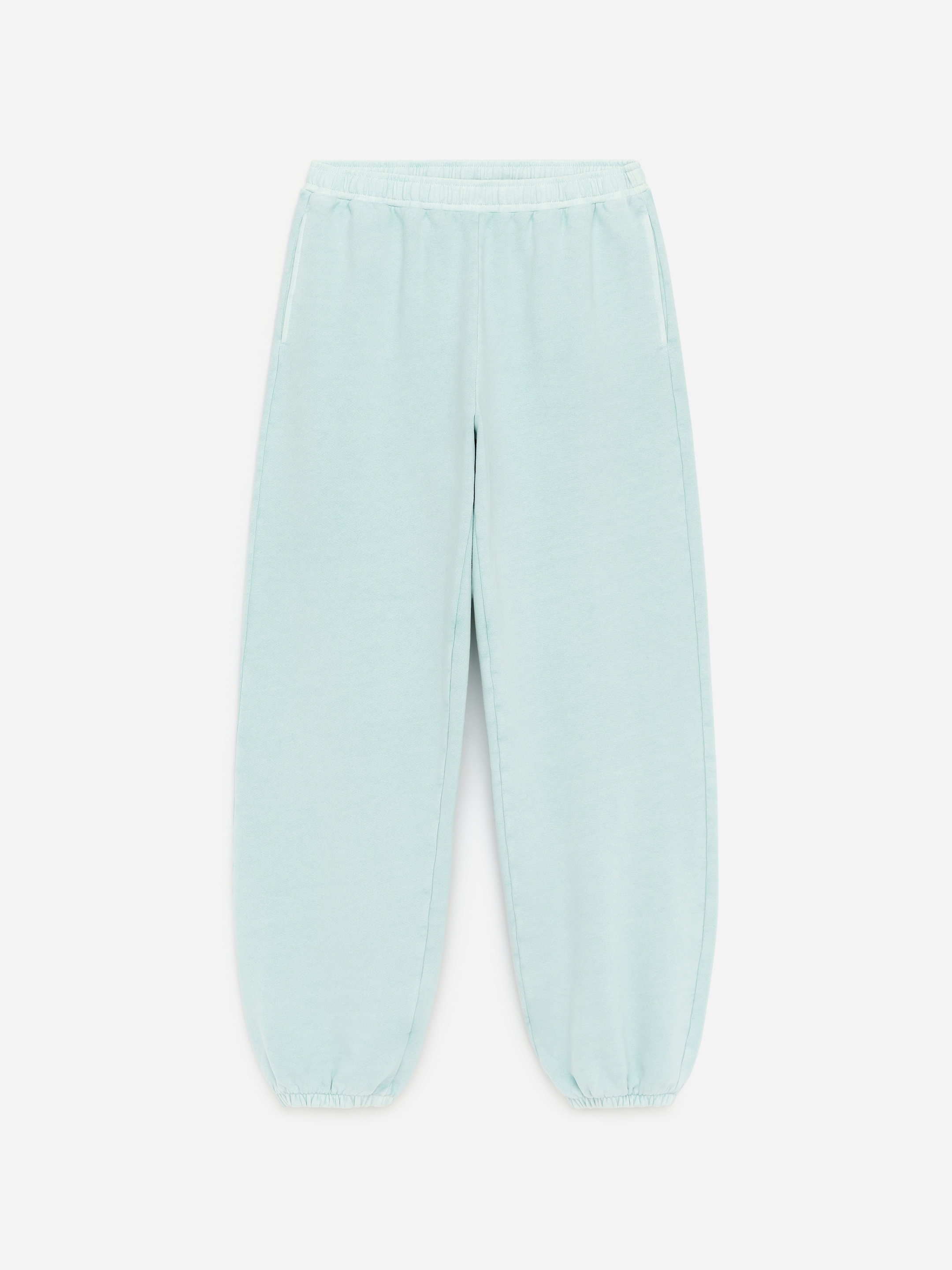 Pantalones deportivos de rizo francés-#C5D8DB-18600