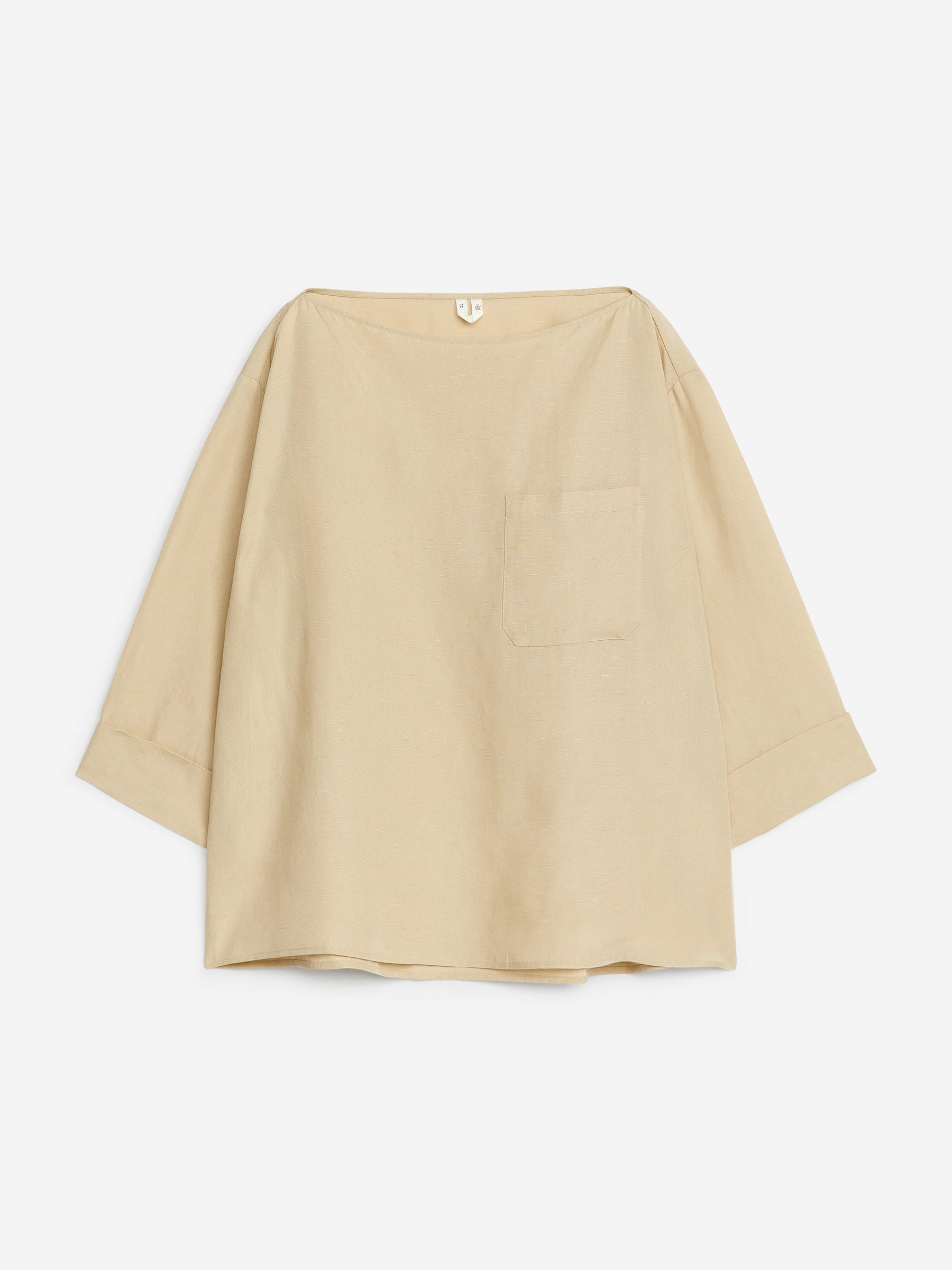 Boat Neck Blouse - Beige - Regular fit - Women - StillMedia/DescriptiveStillLife - 2