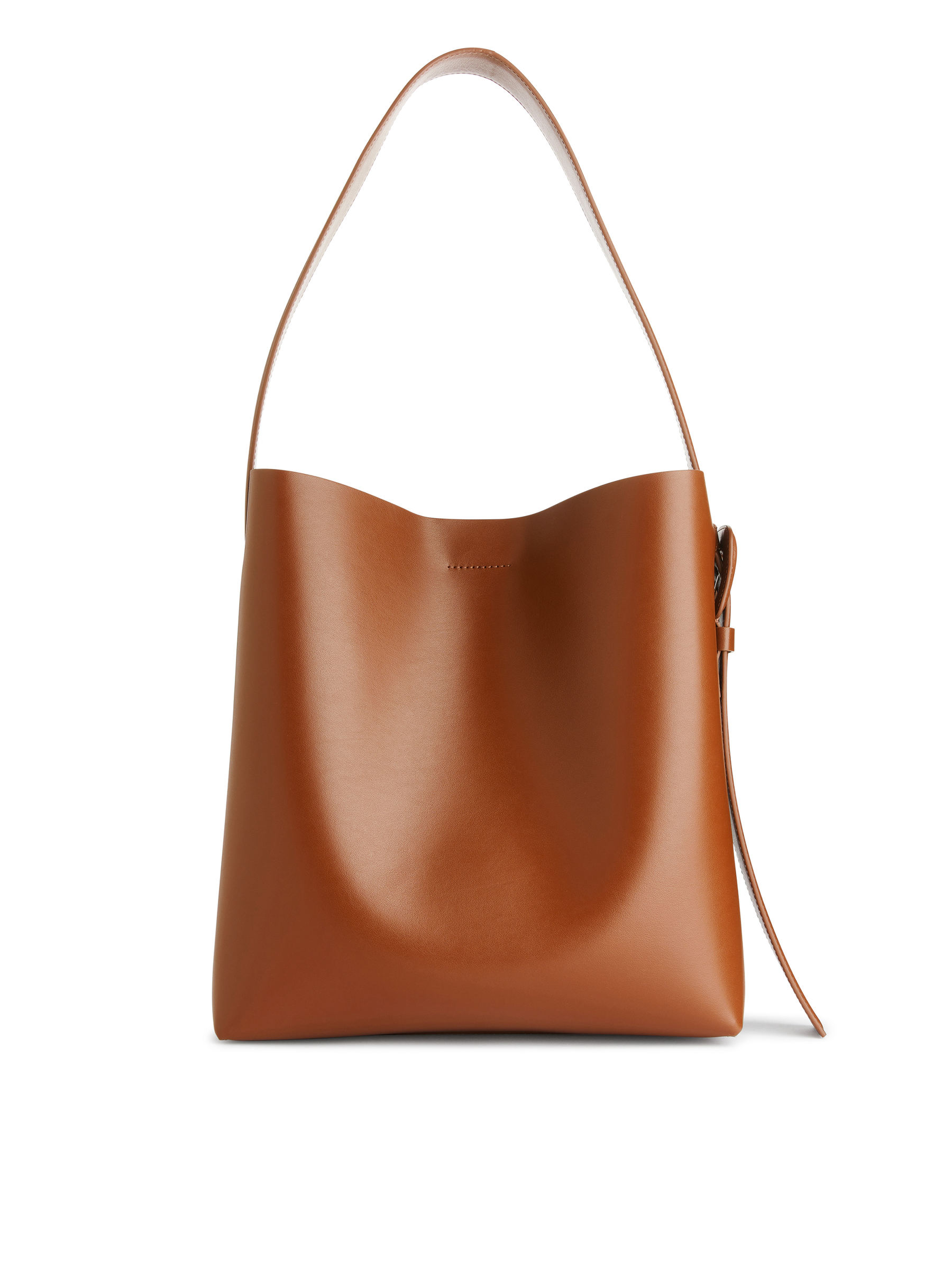 Split Suede Tote Bag - Brown - Women - StillMedia/DescriptiveStillLife - 4