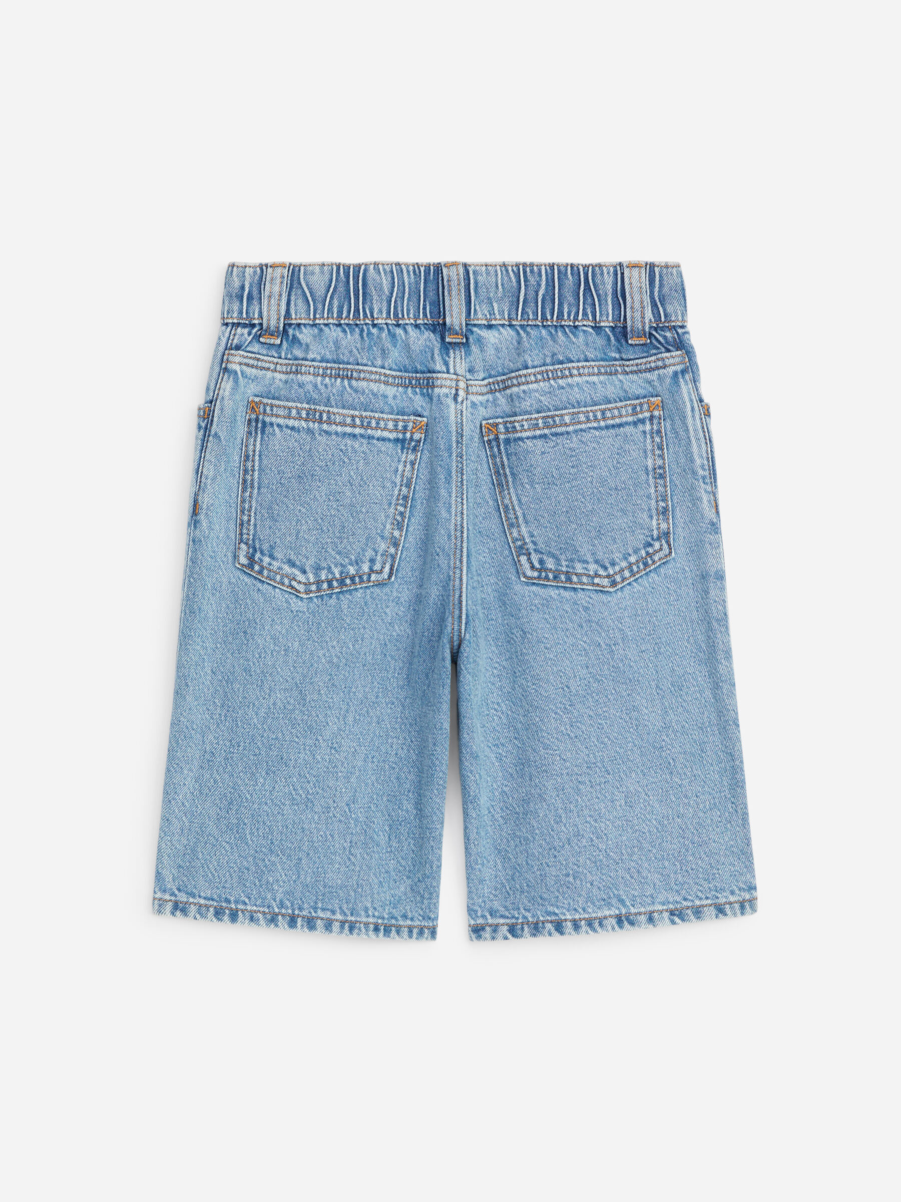 Relaxed Denim Shorts - Blue - Relaxed fit - Children - StillMedia/DescriptiveStillLife - 1