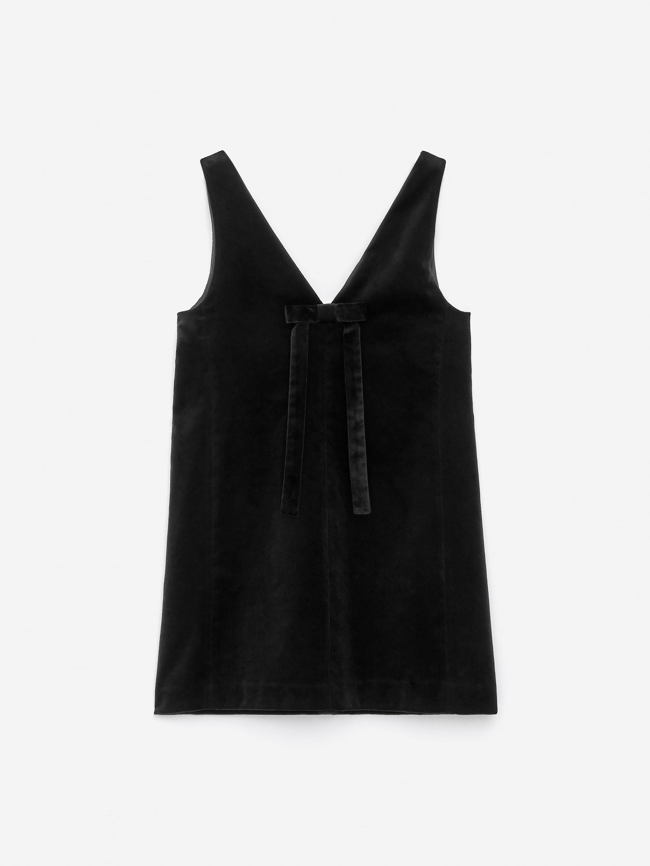 Robe courte en velours - Noir - Regular fit - Femme - StillMedia/DescriptiveStillLife - 1