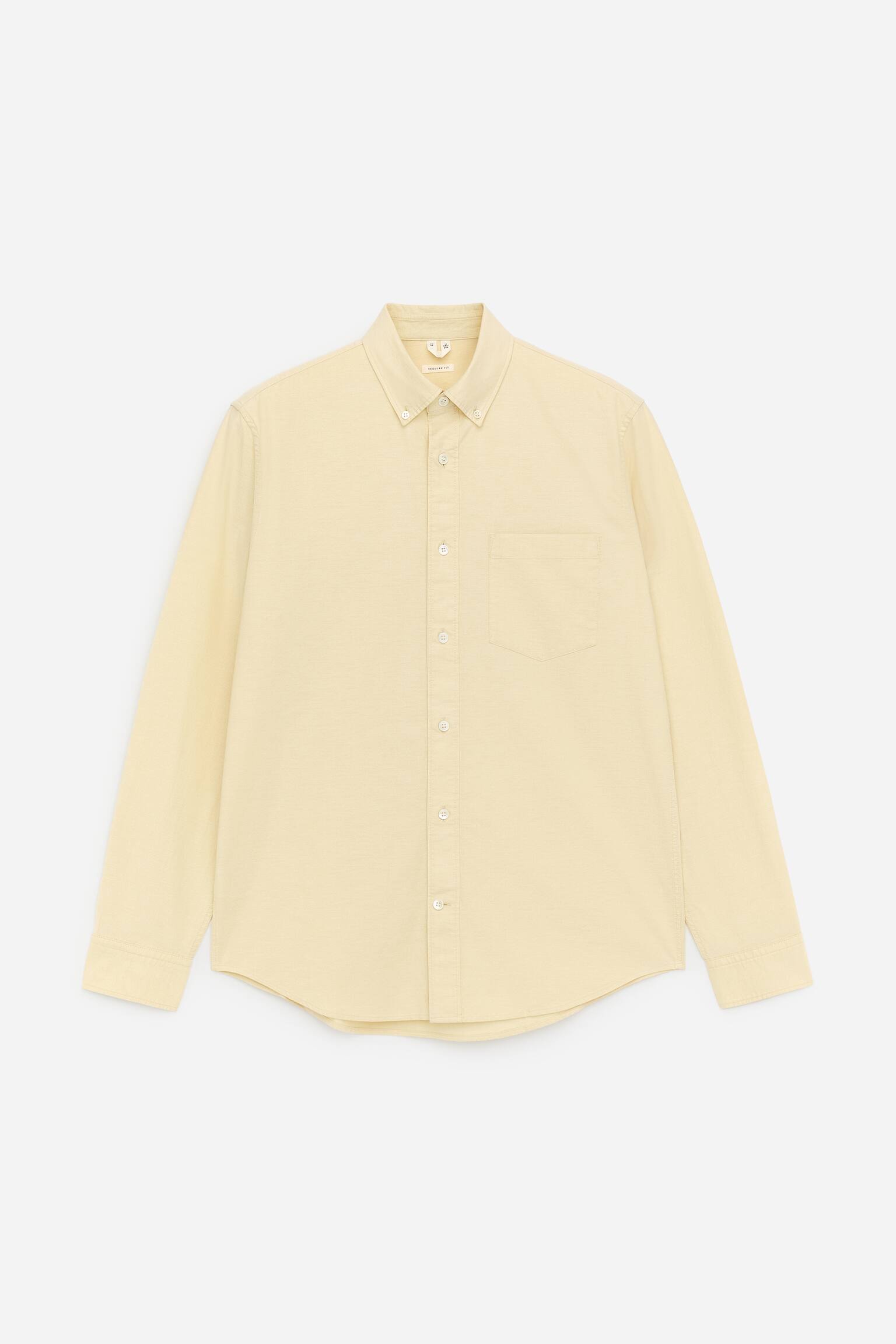 Oxfordskjorta - Crèmevit/Ljusblå/Ljusgrå/Blå/randig/Vit/Grå/vit/Mörkgrön - 2