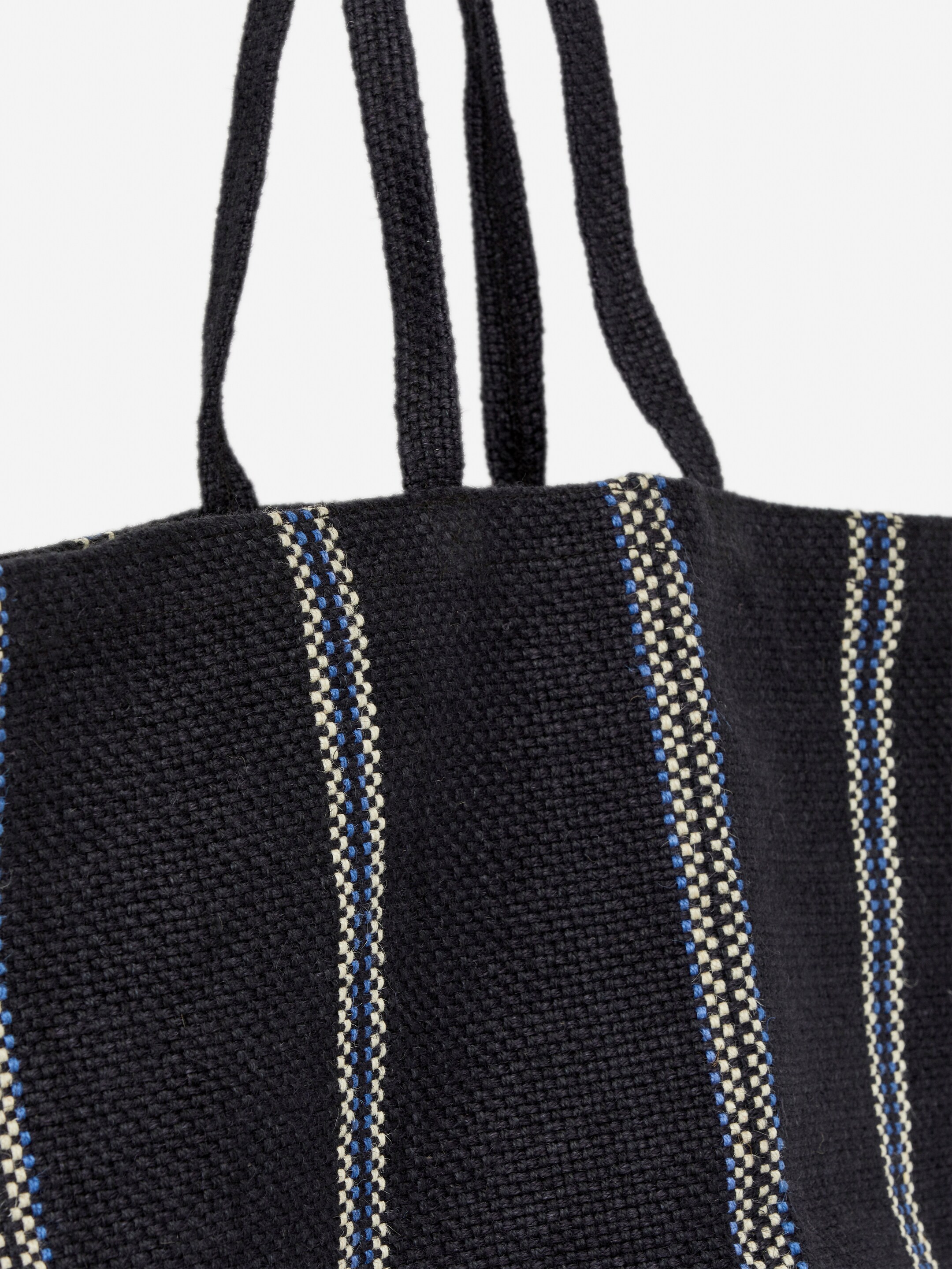 Zobrazit větší obrázek: Jutová taška - Tmavě modrá - HOME | H&M CZ 4