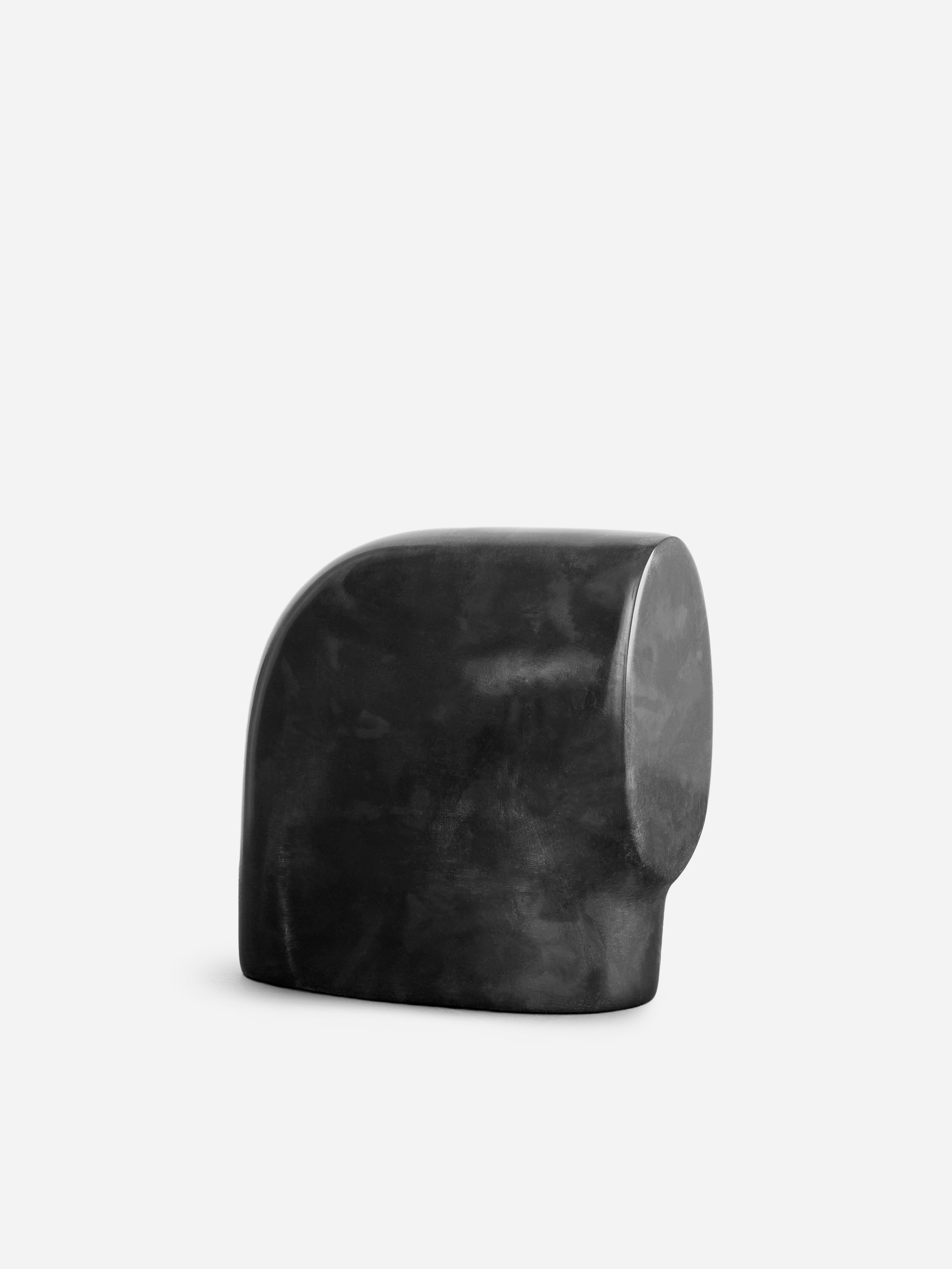 Marble Bookend-Black-20618
