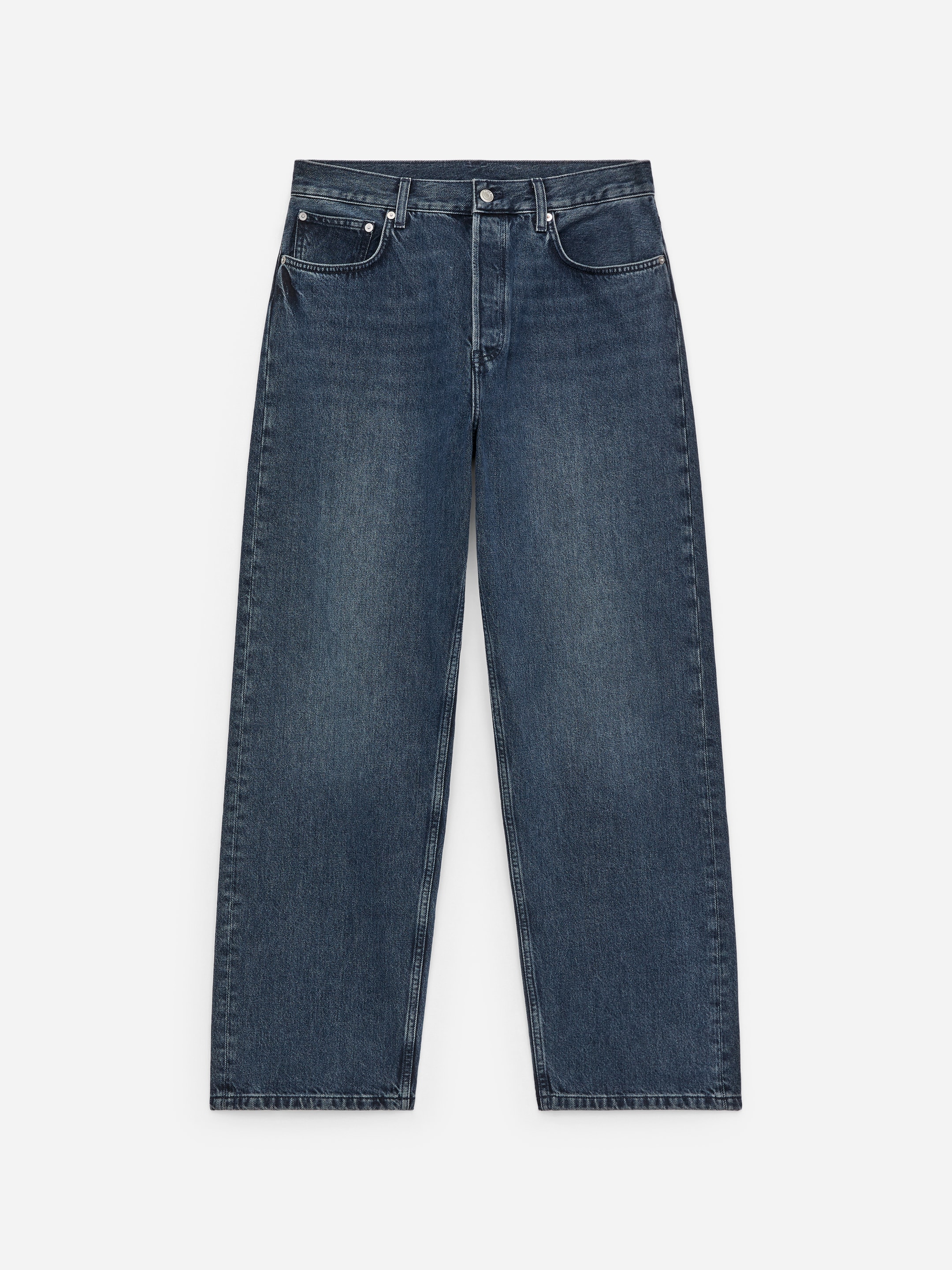 MIST Wide Jeans - Dark Blue - Loose fit - Men - StillMedia/DescriptiveStillLife - 2