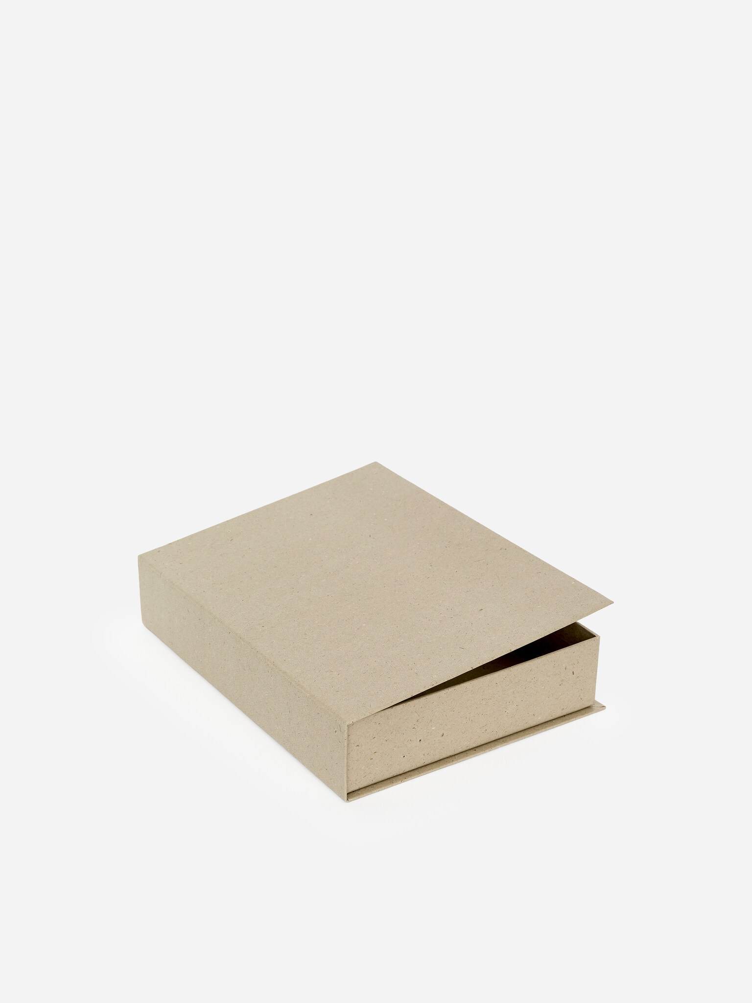 Medium opbevaringsboks i papir - Beige - 2
