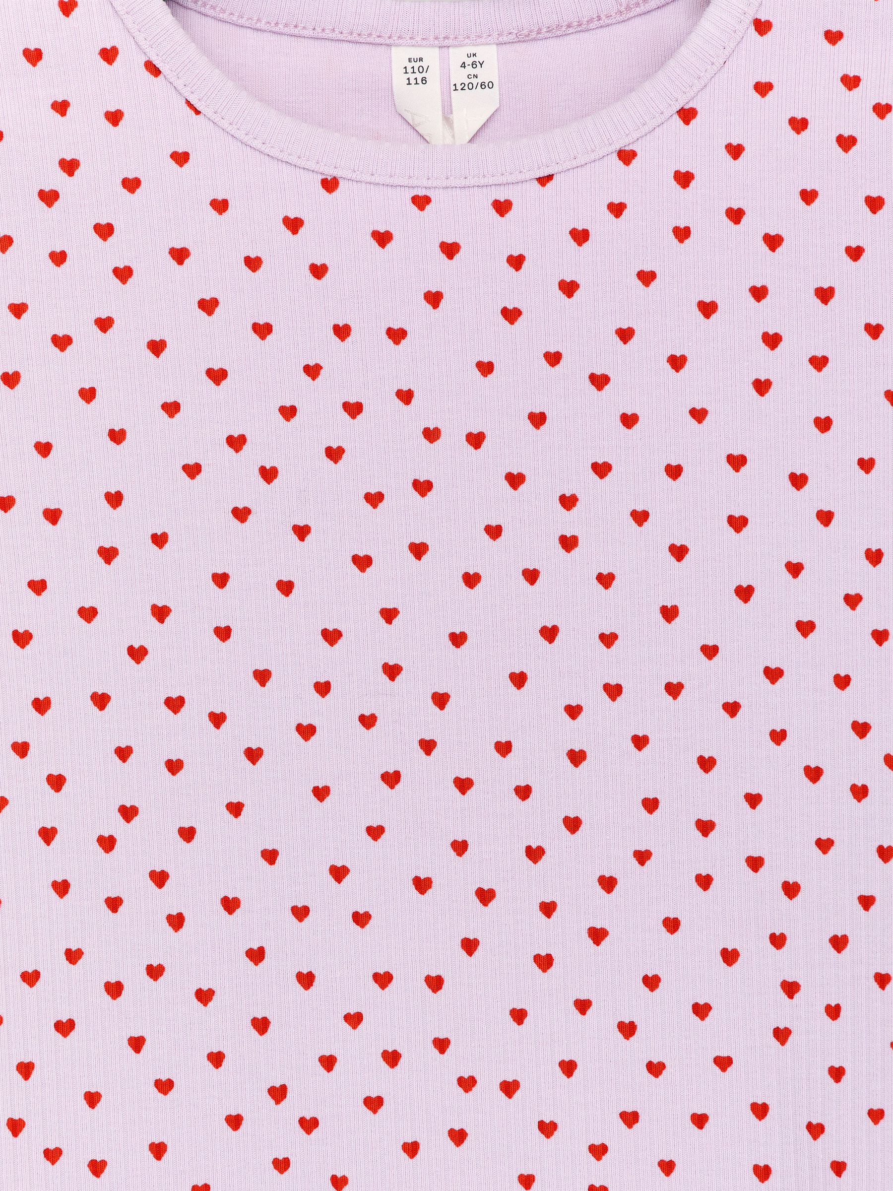 Geripptes Oberteil - Rosa/rote Herzen - Regular Fit - Children - StillMedia/DescriptiveDetail - 3