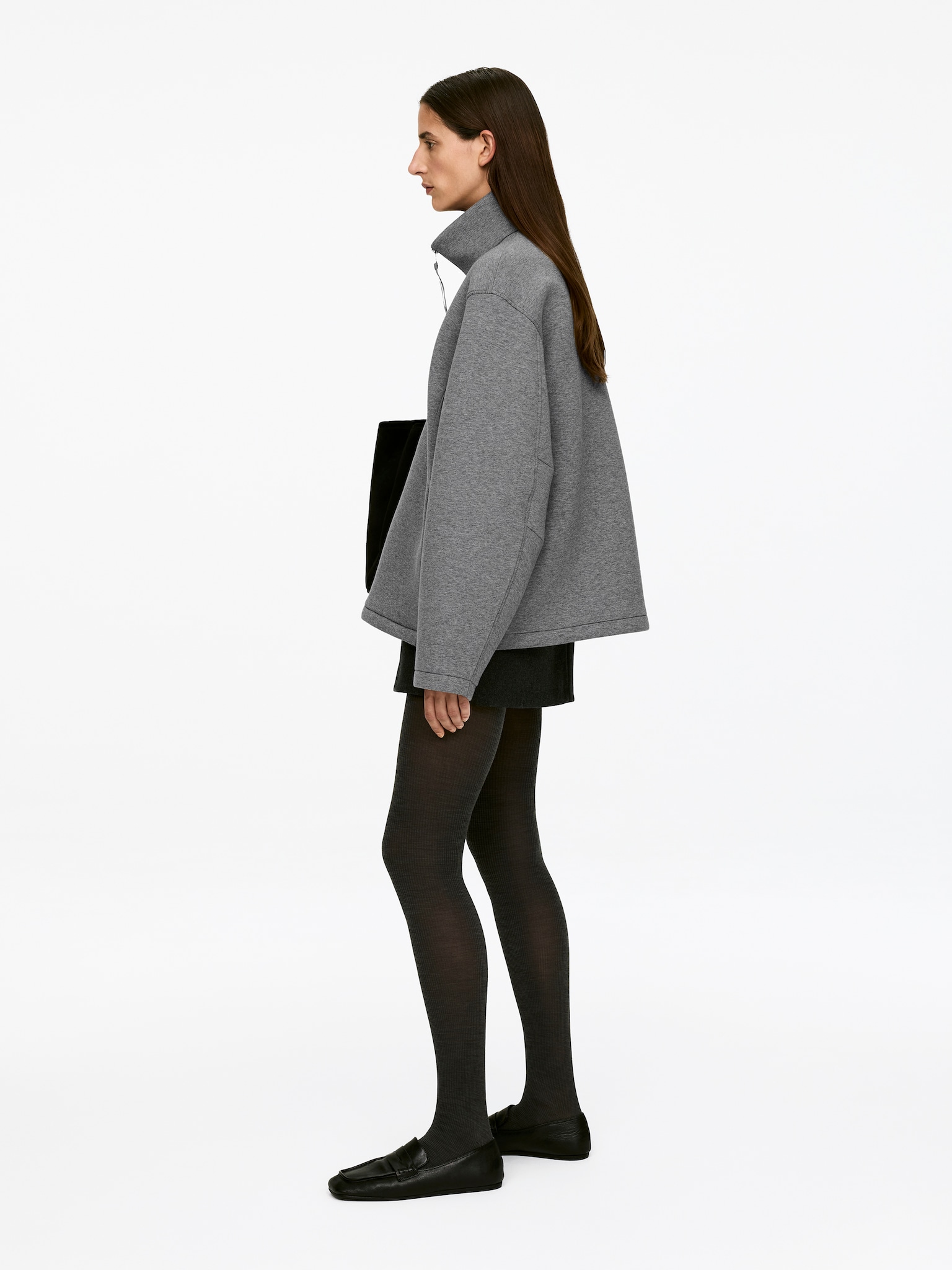 Scuba Jacket - Grey Melange - 3