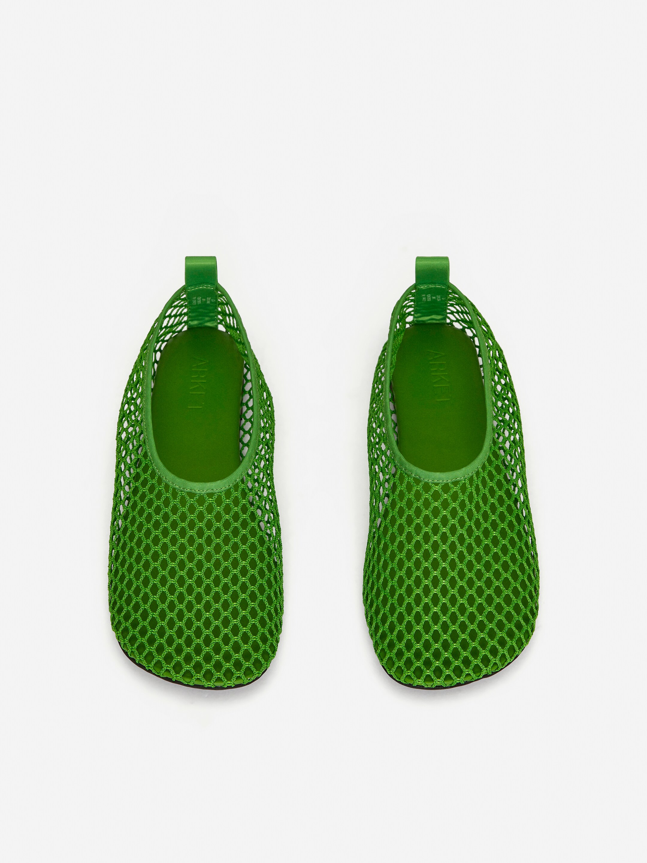Visualizza immagine più grande: Ballerine con motivo a rete - Verde - DONNA | H&M IT 5