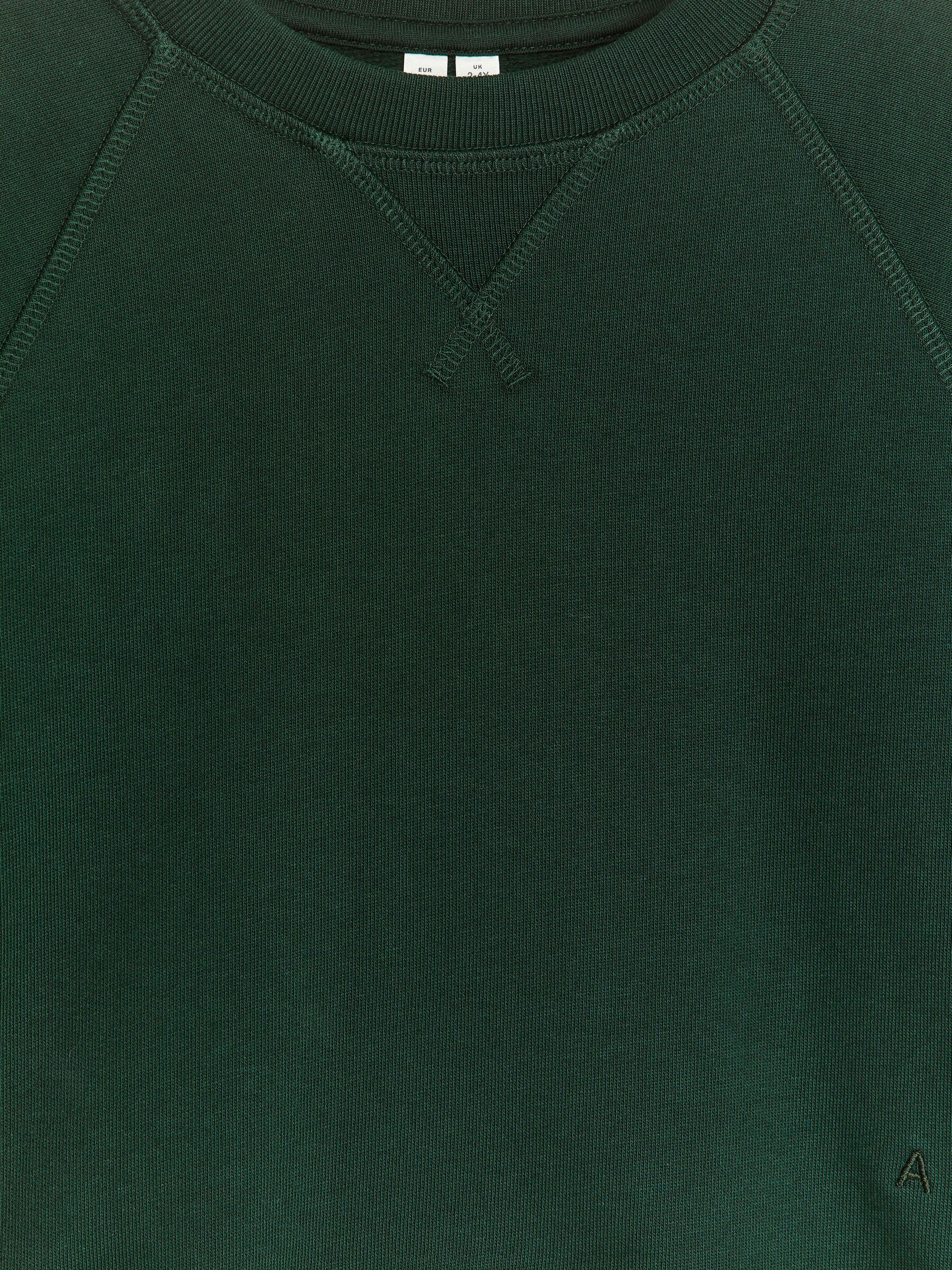 Sweatshirt aus Baumwolle - Dunkelgrün - Regular Fit - Kinder - StillMedia/DescriptiveDetail - 3