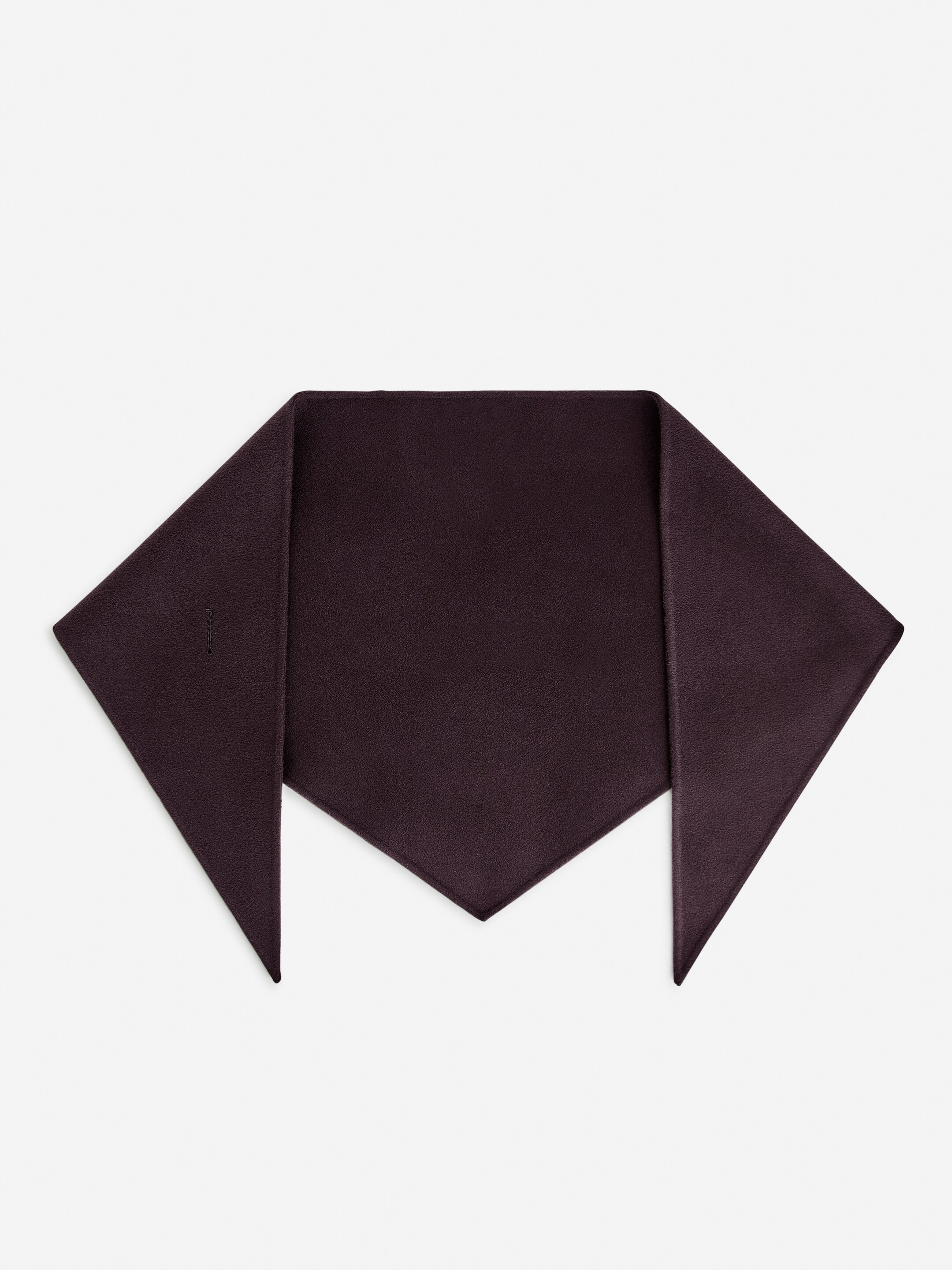 Nagyobb kép megtekintése: Triangle Wool Scarf - Bordó - NŐI | H&M HU 4