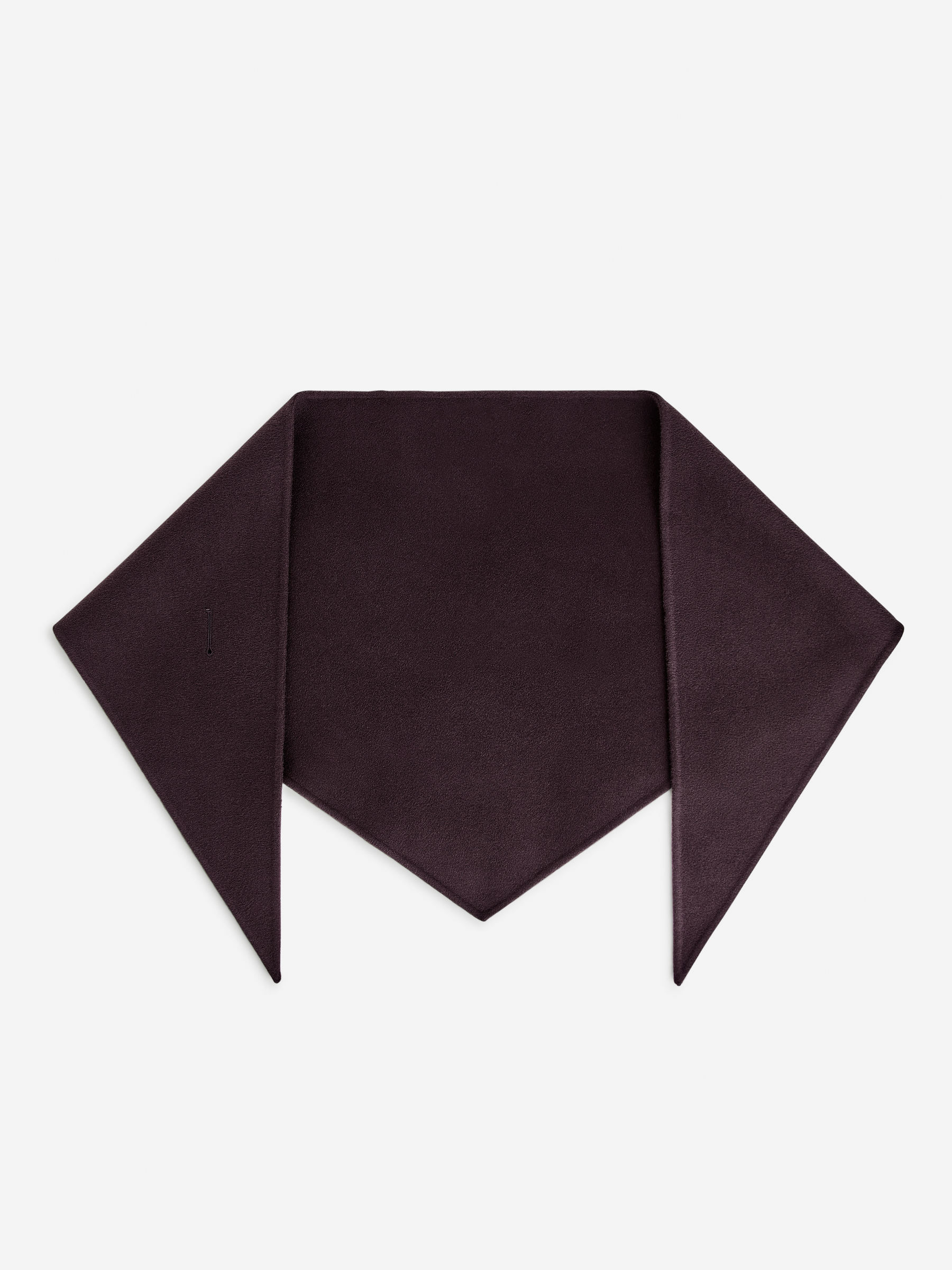 Bufanda triangular de lana - Burdeos - Women - StillMedia/DescriptiveStillLife - 2